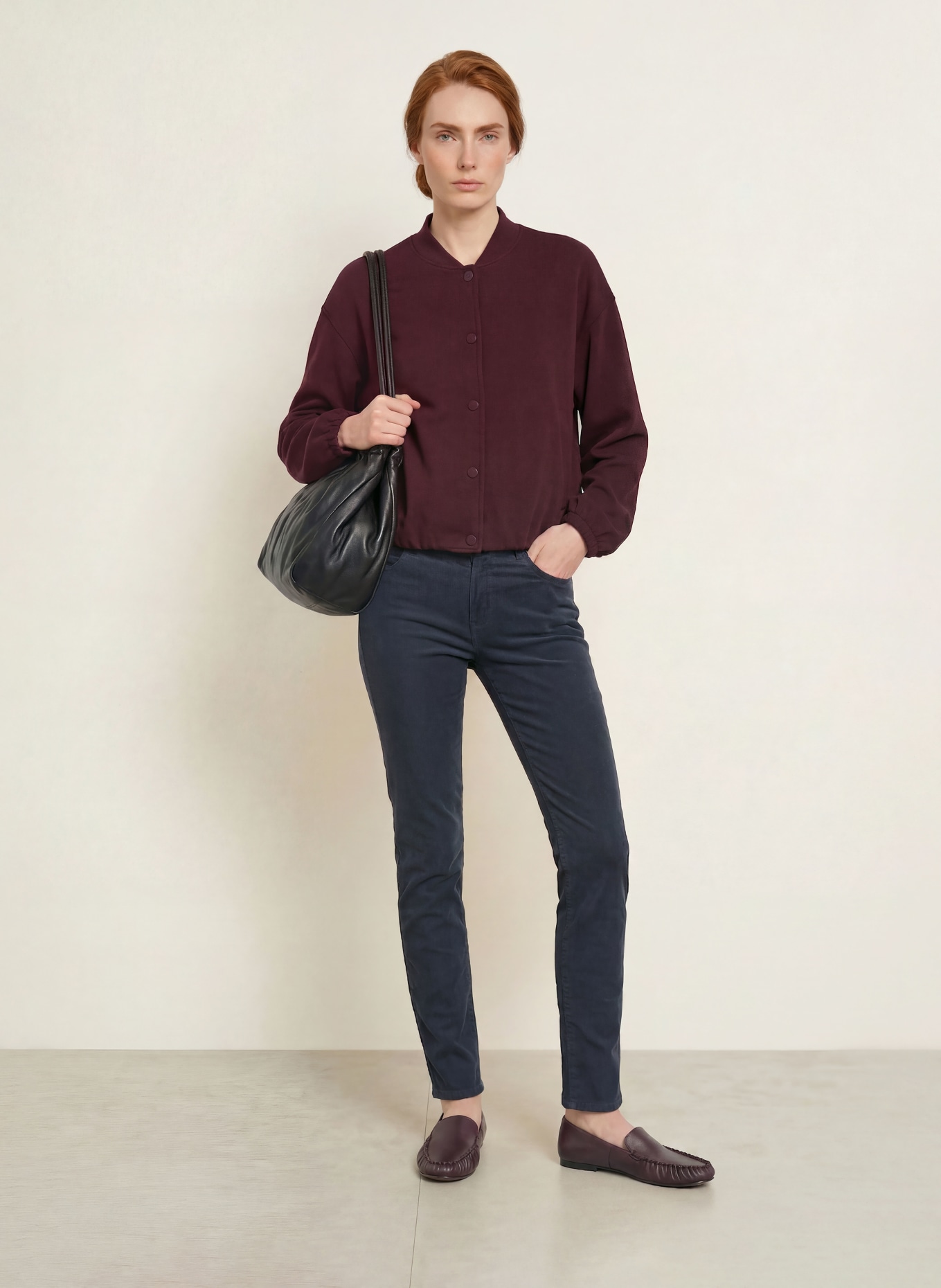 BRAX Cordbyxor SHAKIRA: 22 NAVY