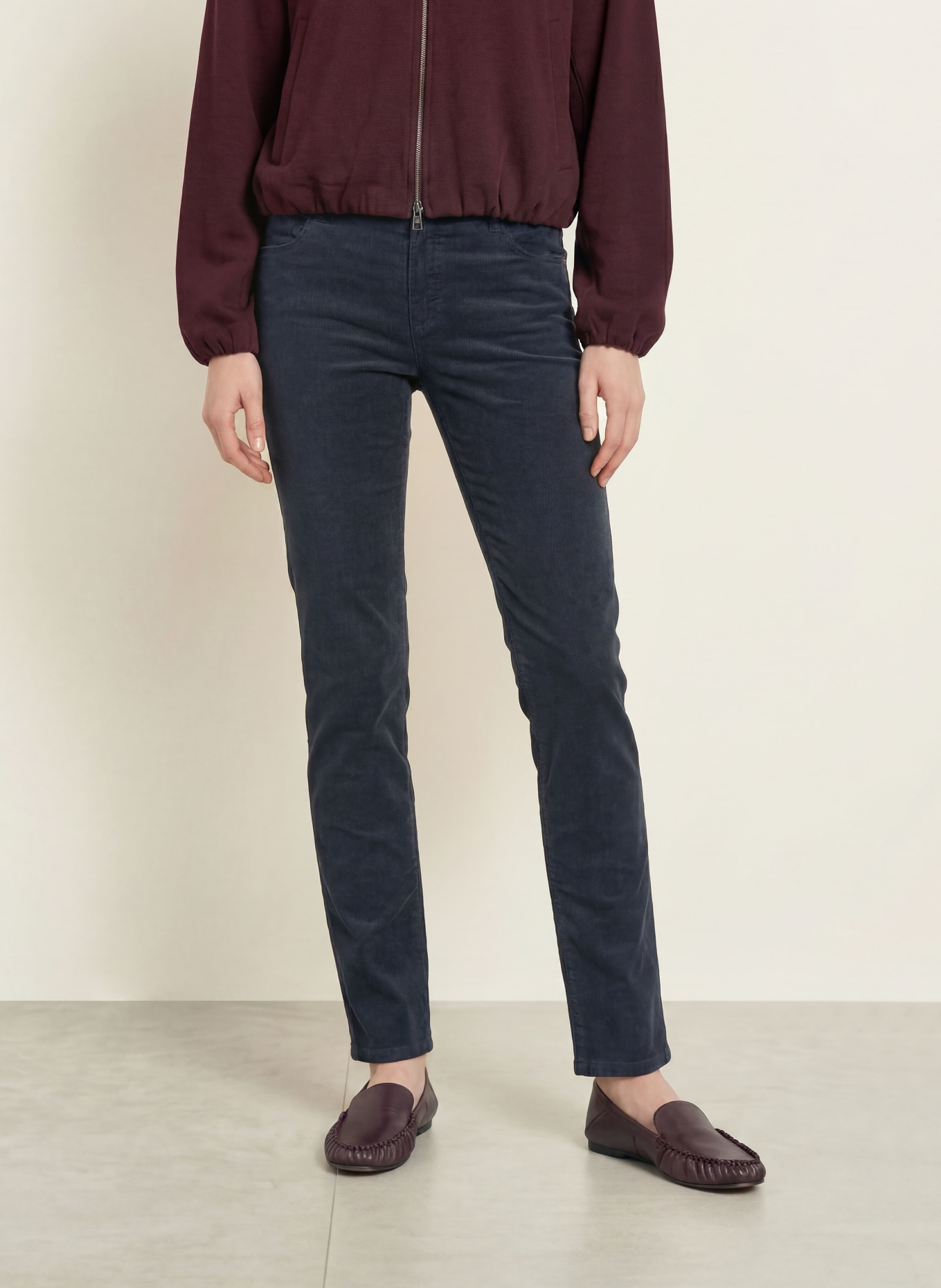 BRAX Cordbyxor SHAKIRA: 22 NAVY
