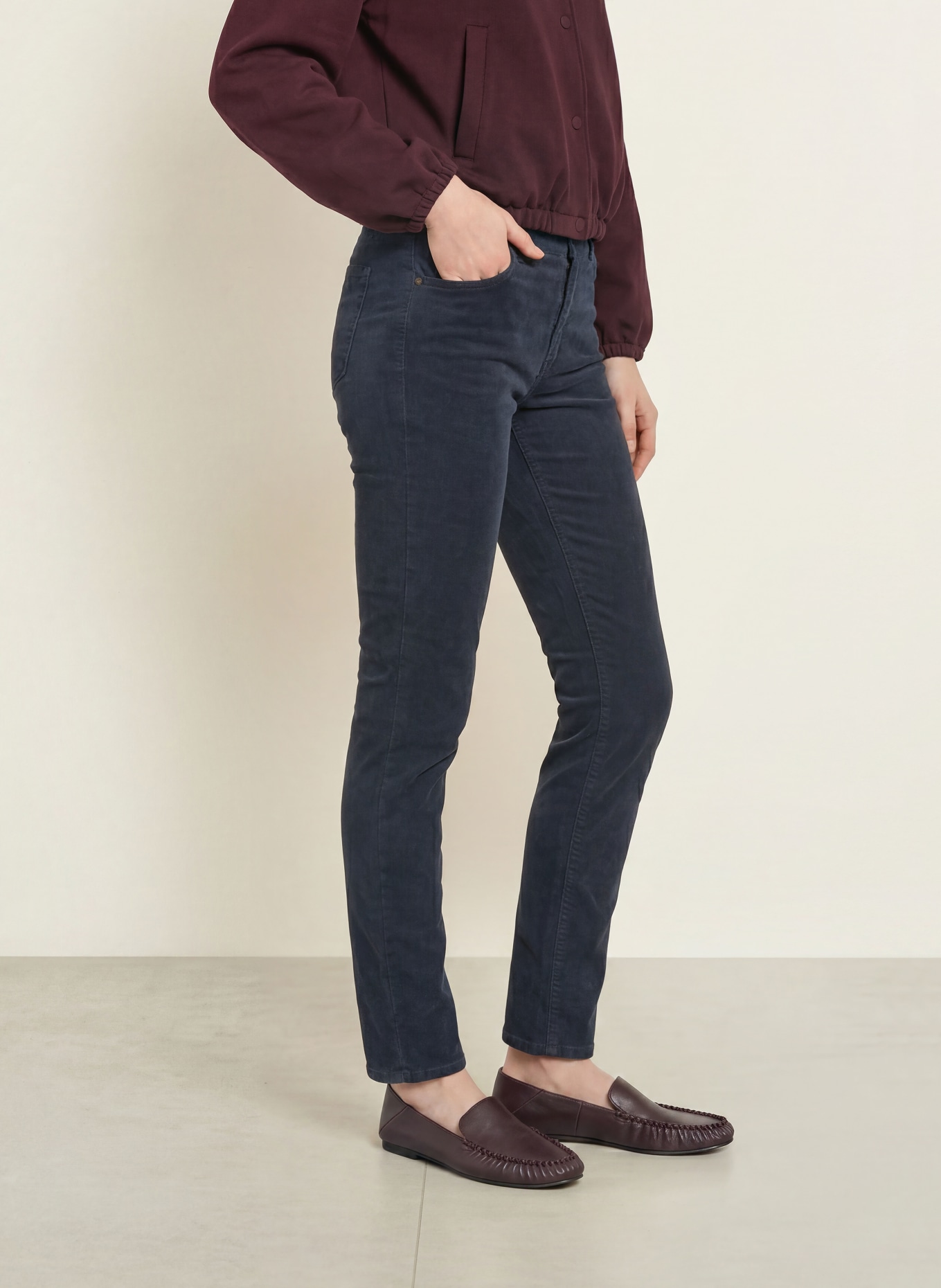 BRAX Cordbyxor SHAKIRA: 22 NAVY