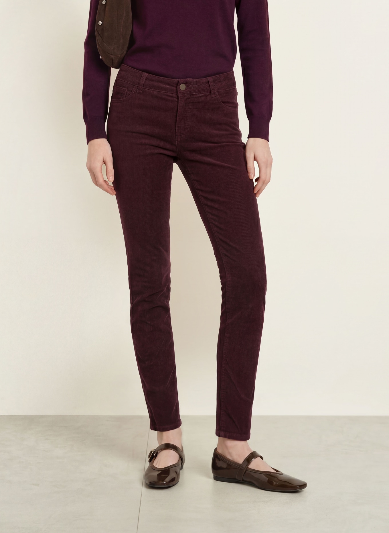 BRAX Cordbyxor SHAKIRA: 82 BLACKBERRY VIOLET