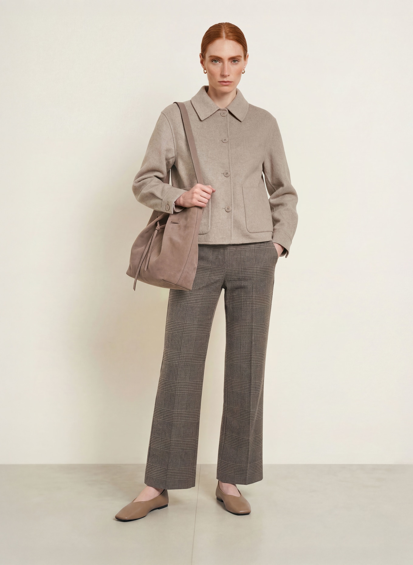 BRAX Hose MAINE: GRAU / HELLGRAU