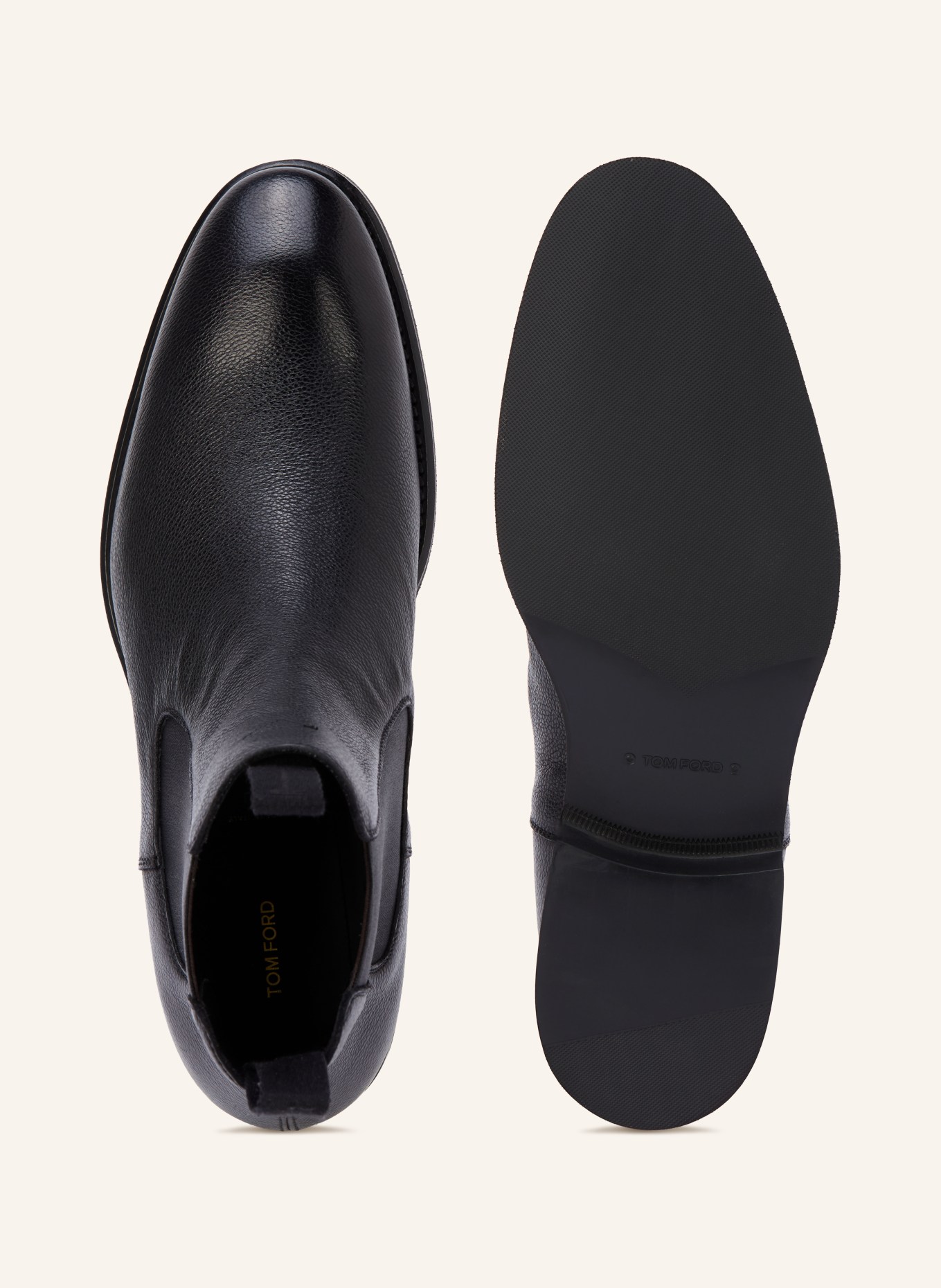 TOM FORD Chelsea boots: ZWART