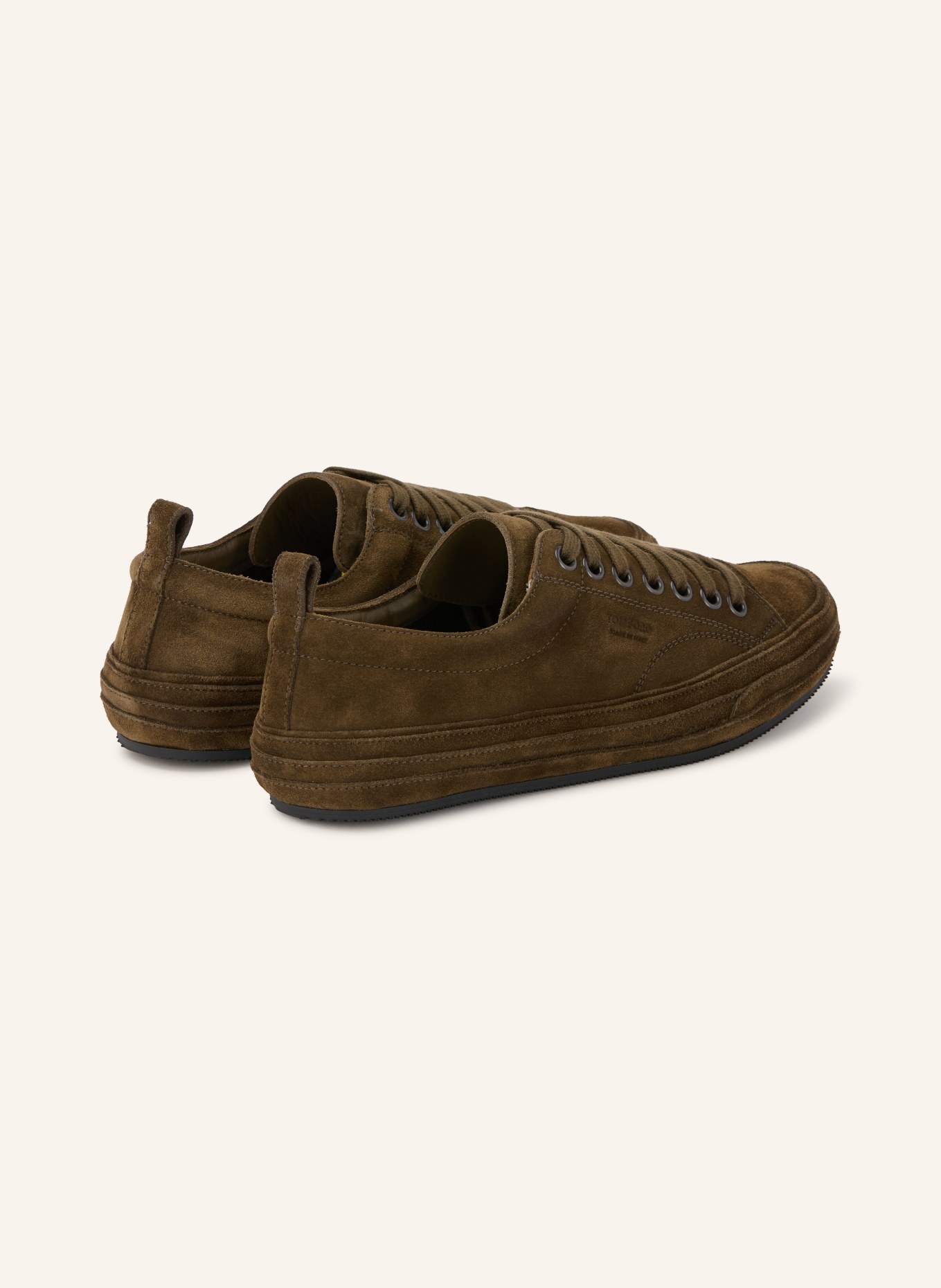 TOM FORD Sneakers DEAN: KAKI / ZWART