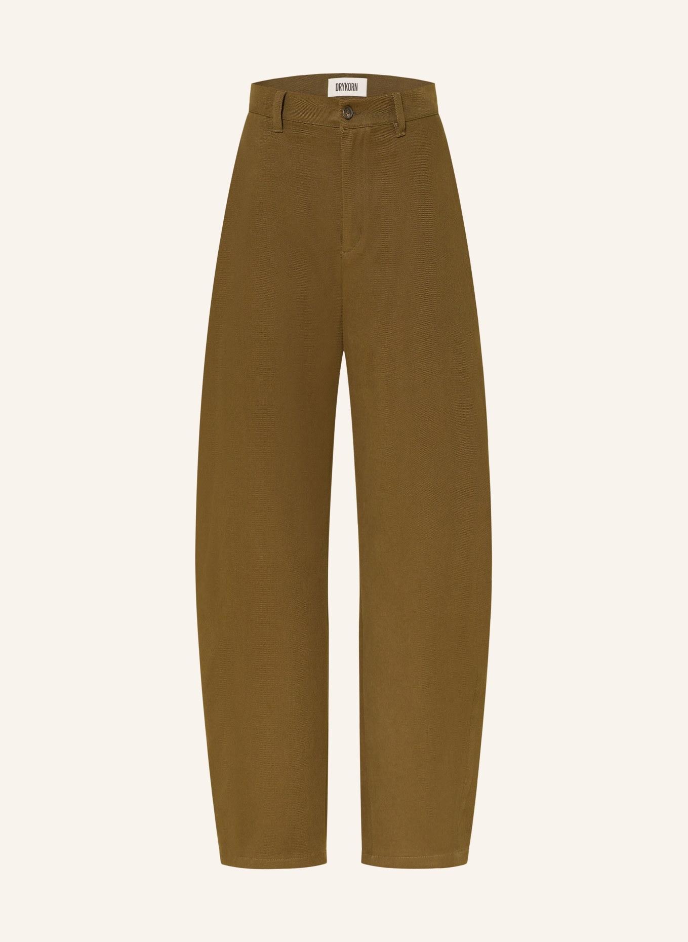 DRYKORN RECEIVE Pants: KHAKI
