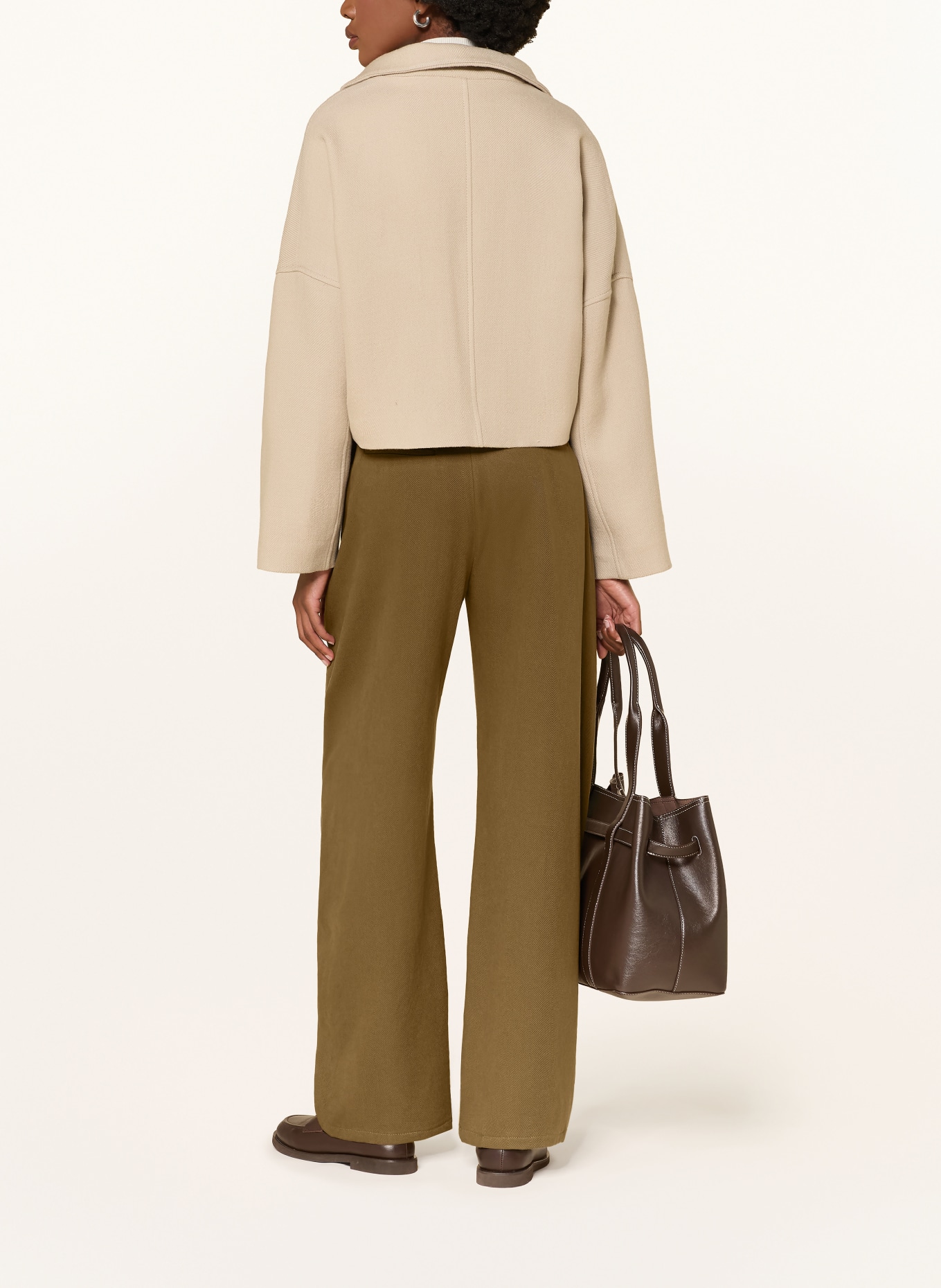 DRYKORN RECEIVE Pants: KHAKI
