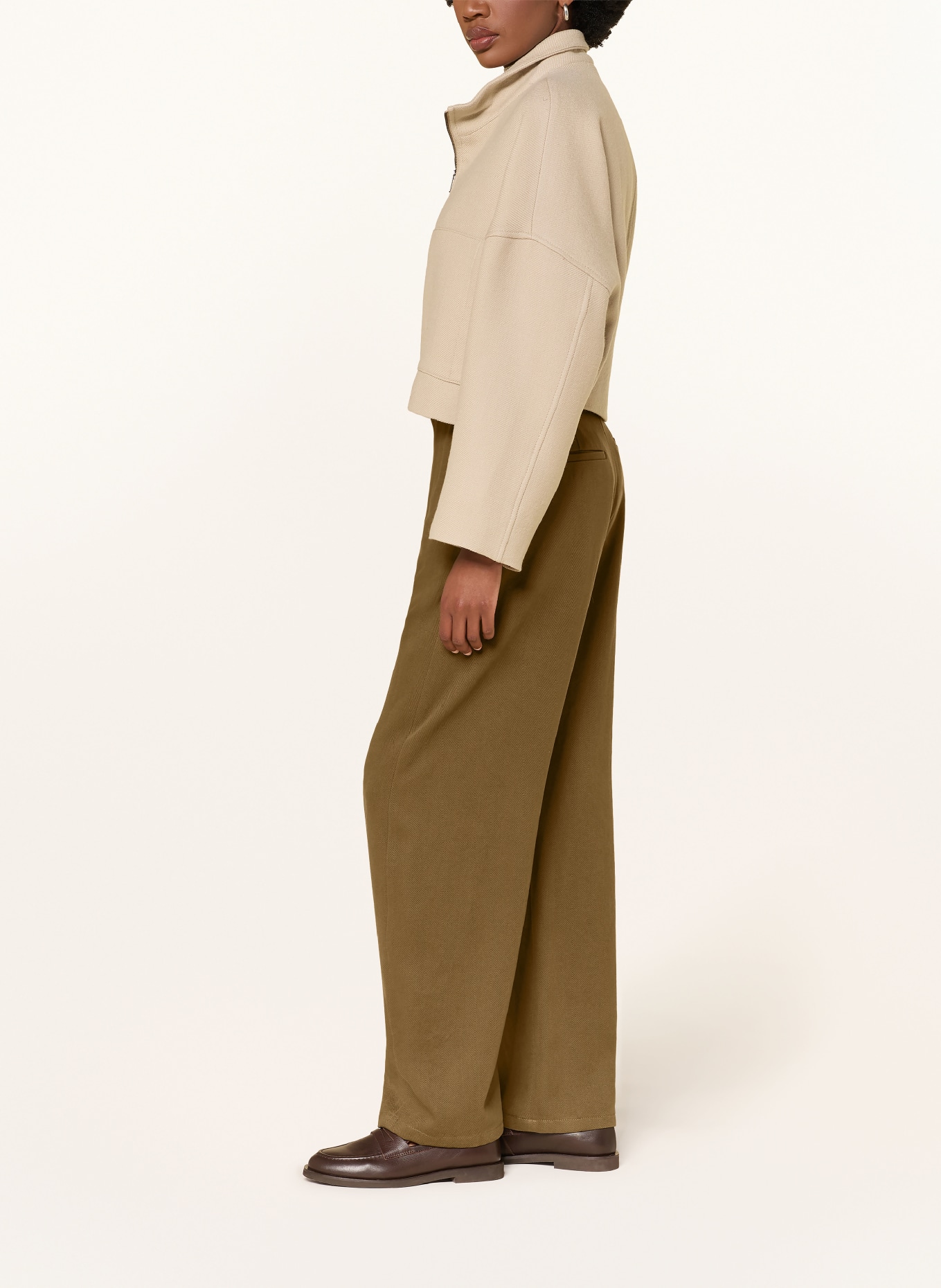 DRYKORN RECEIVE Pants: KHAKI
