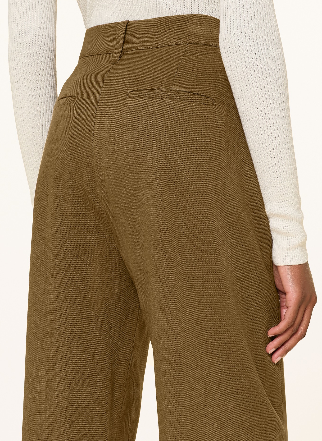 DRYKORN RECEIVE Pants: KHAKI