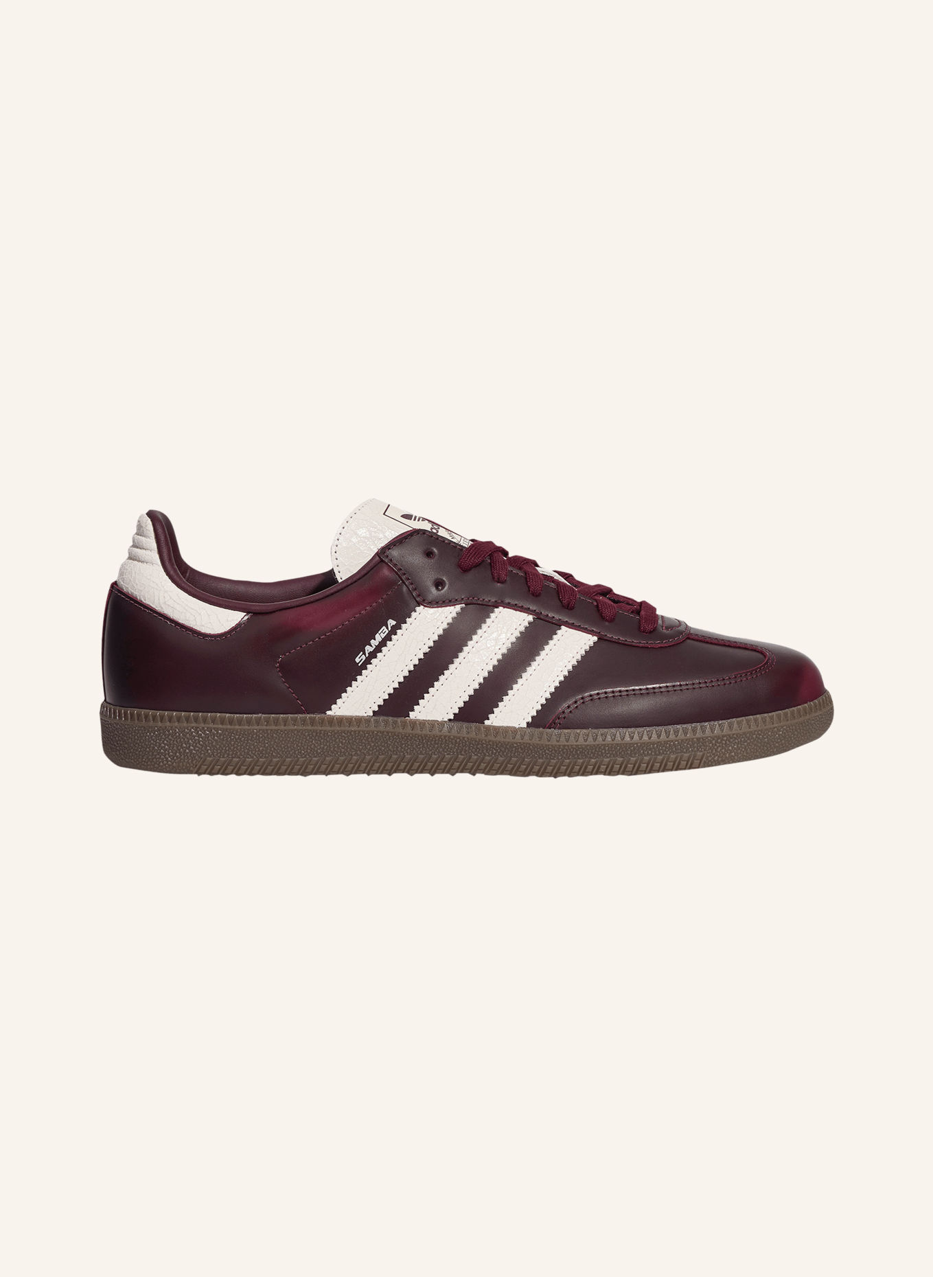 adidas Originals Sneakers SAMBA OG: DONKERROOD / WIT
