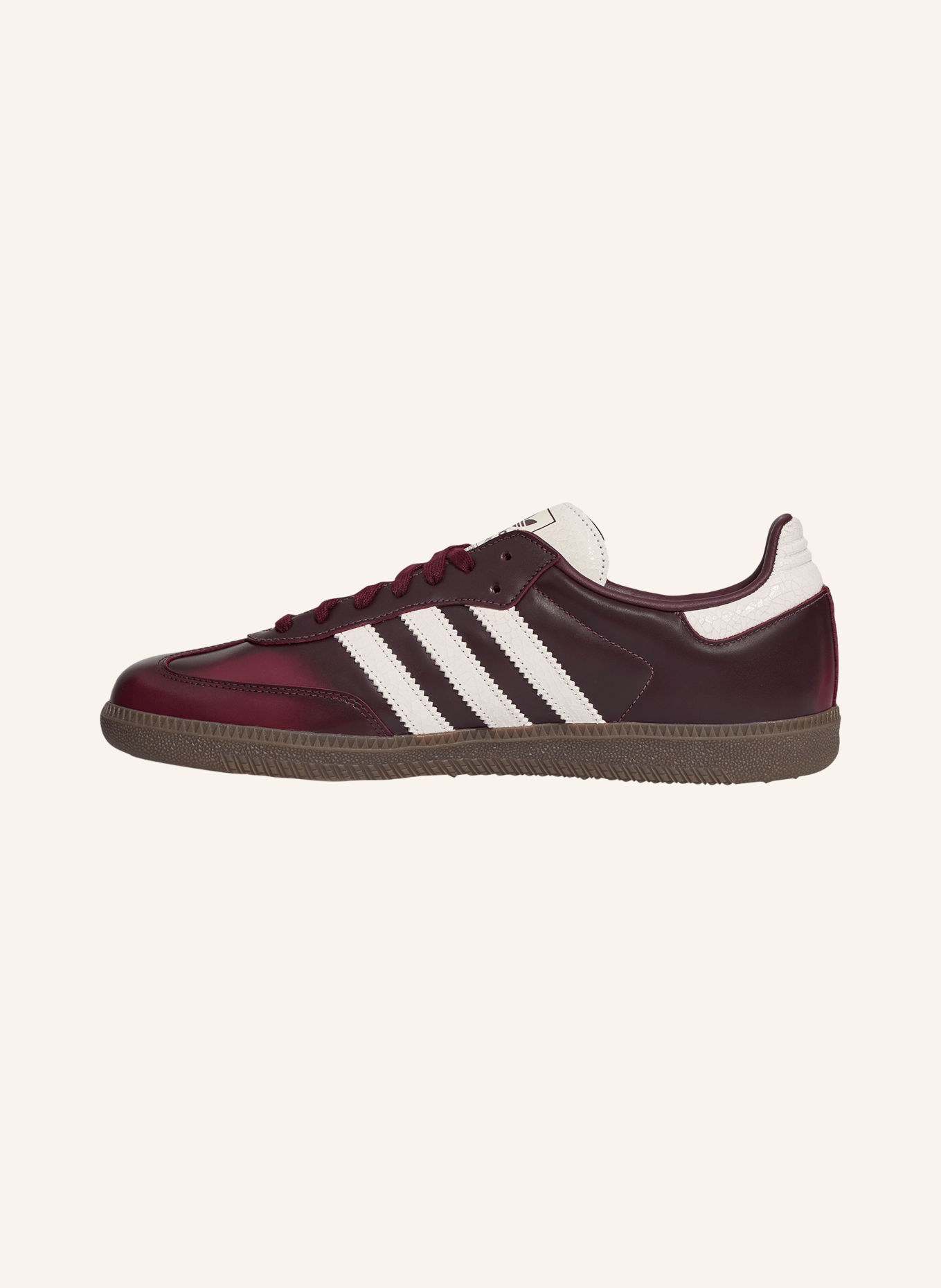 adidas Originals Sneakers SAMBA OG: DONKERROOD / WIT
