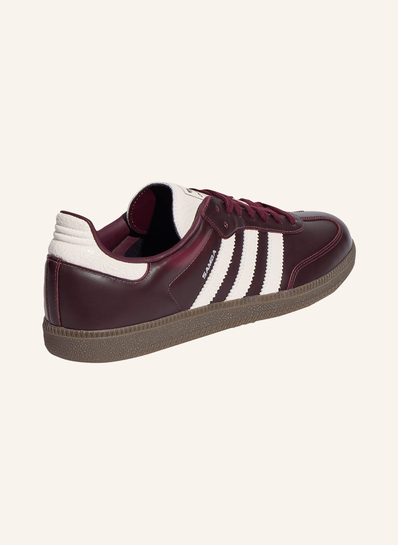 adidas Originals Sneakers SAMBA OG: DONKERROOD / WIT