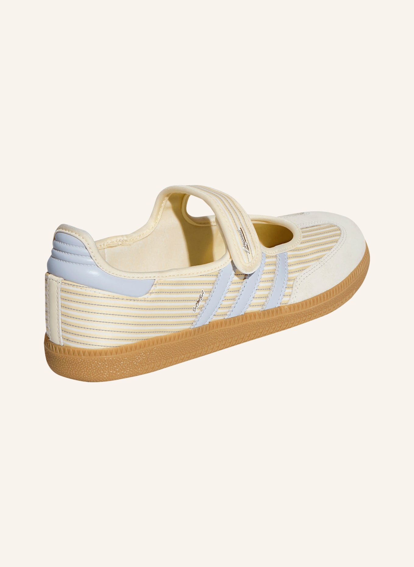 adidas Originals SAMBA JANE Mary-Jane ballerinas: CREAM / GRAY / WHITE