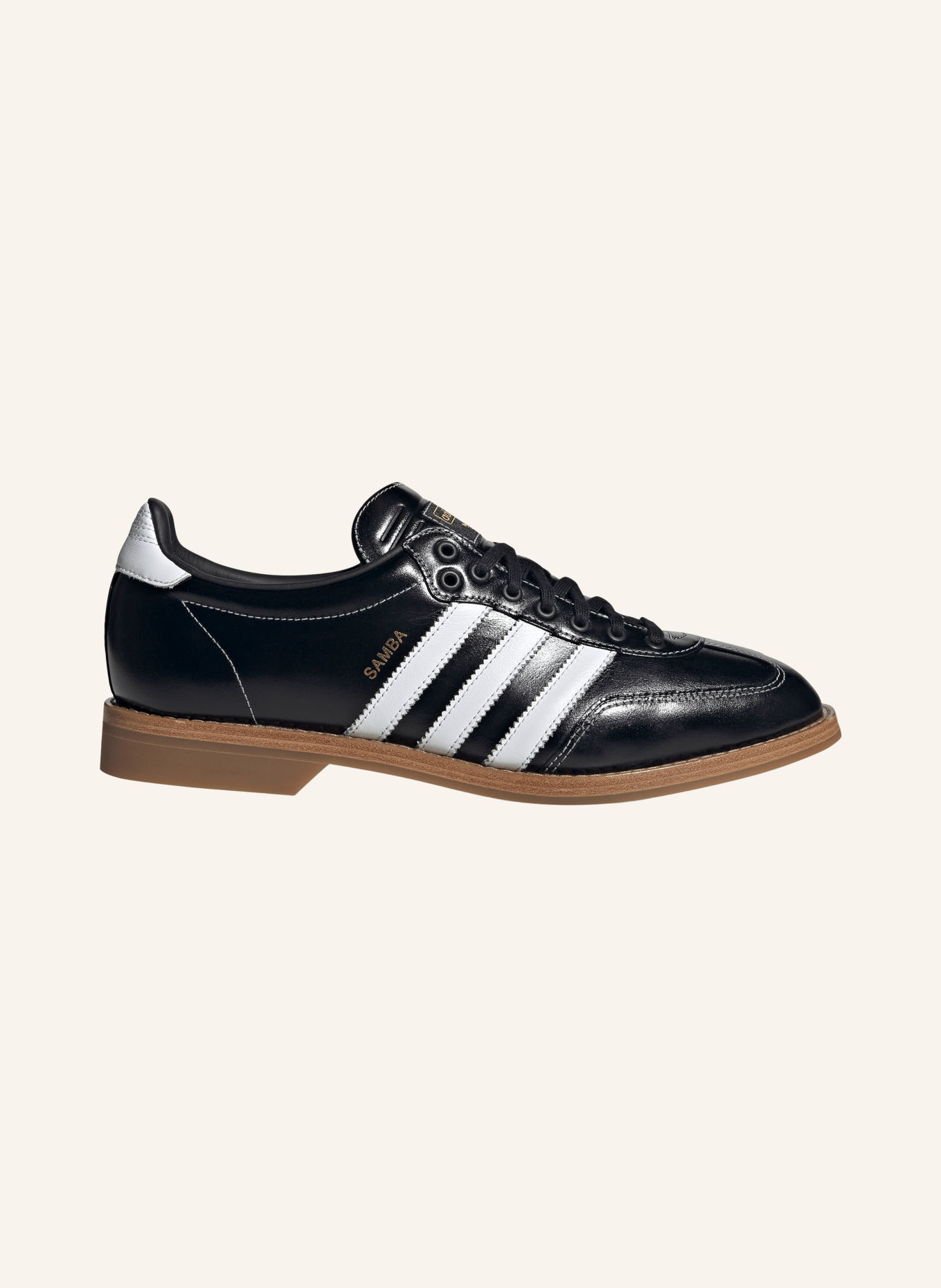 adidas Originals Chaussures à lacets SAMBA BOWLING: NOIR / BLANC