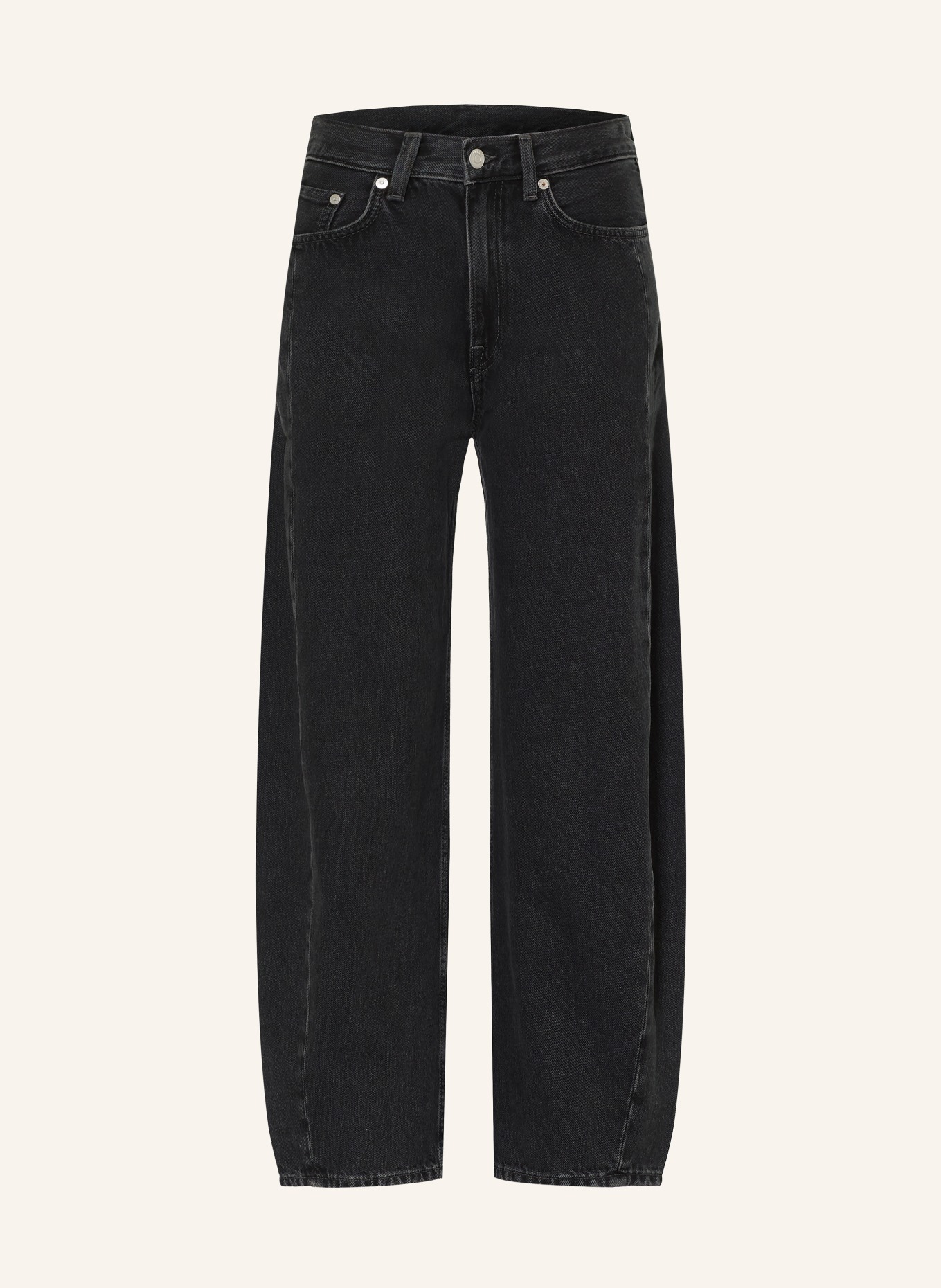 ARKET Barrel Jeans: 009 Denim Black Dark