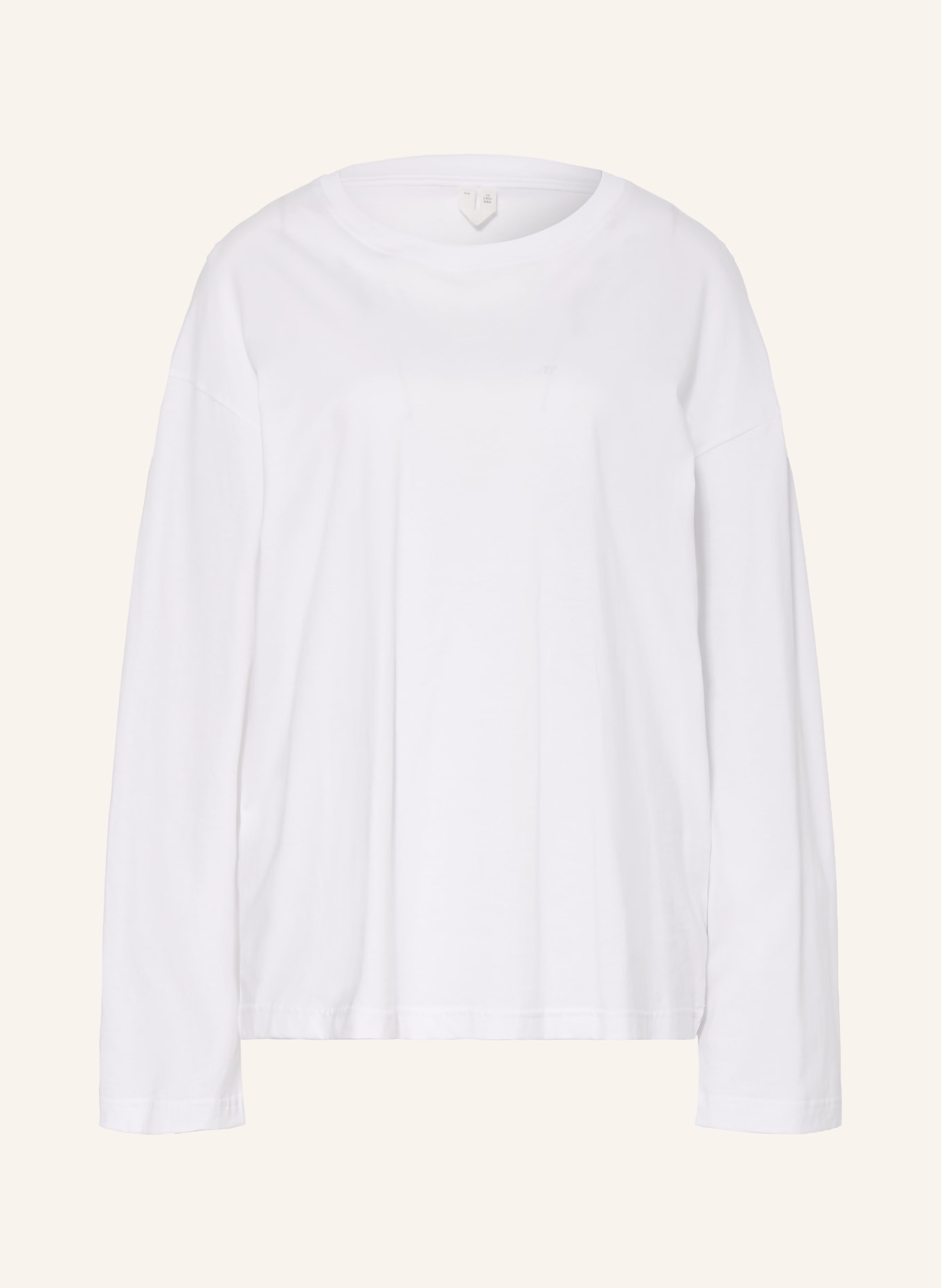 ARKET long-sleeved shirt: WHITE
