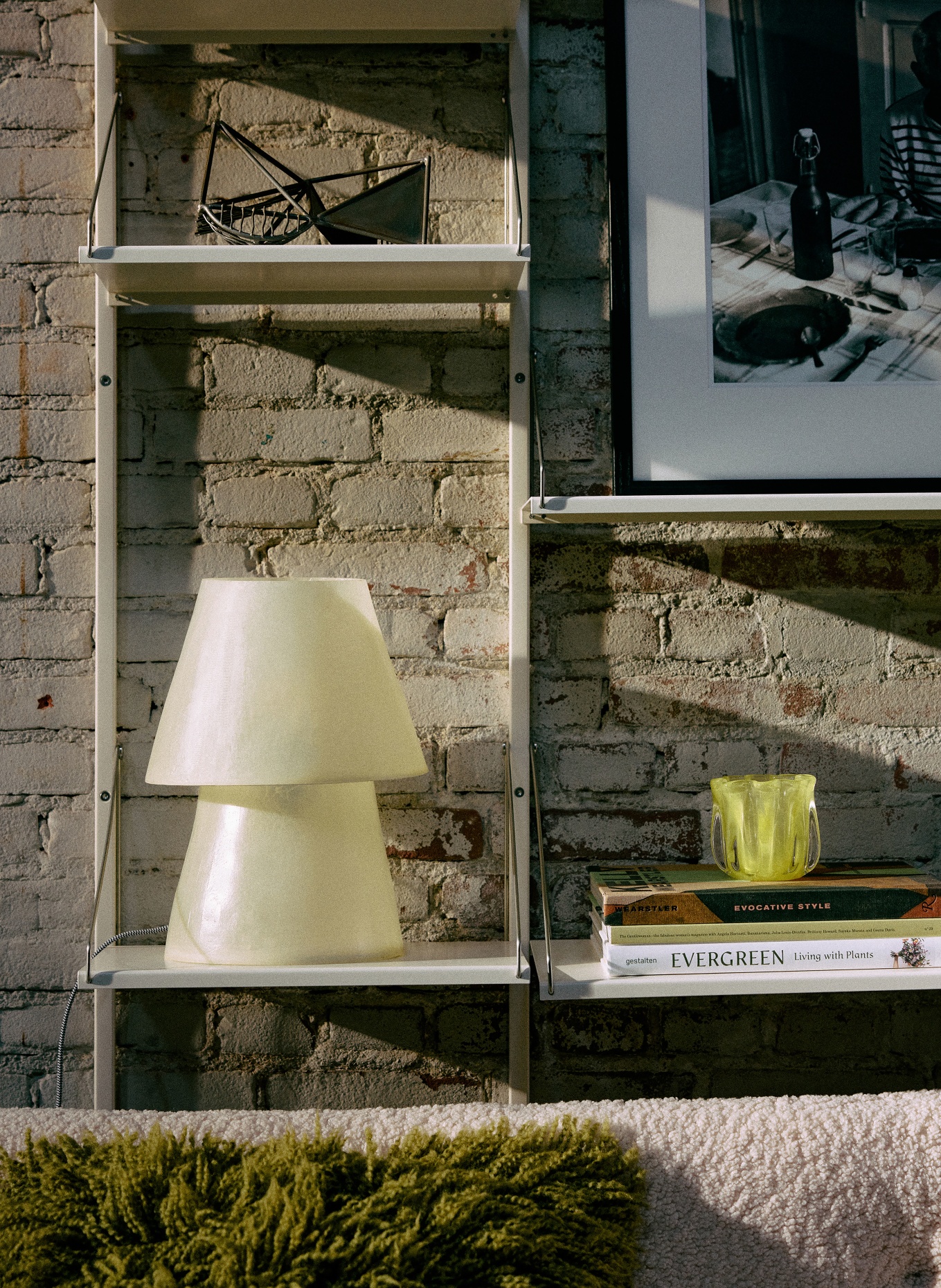 hkliving Bureaulamp: ECRU