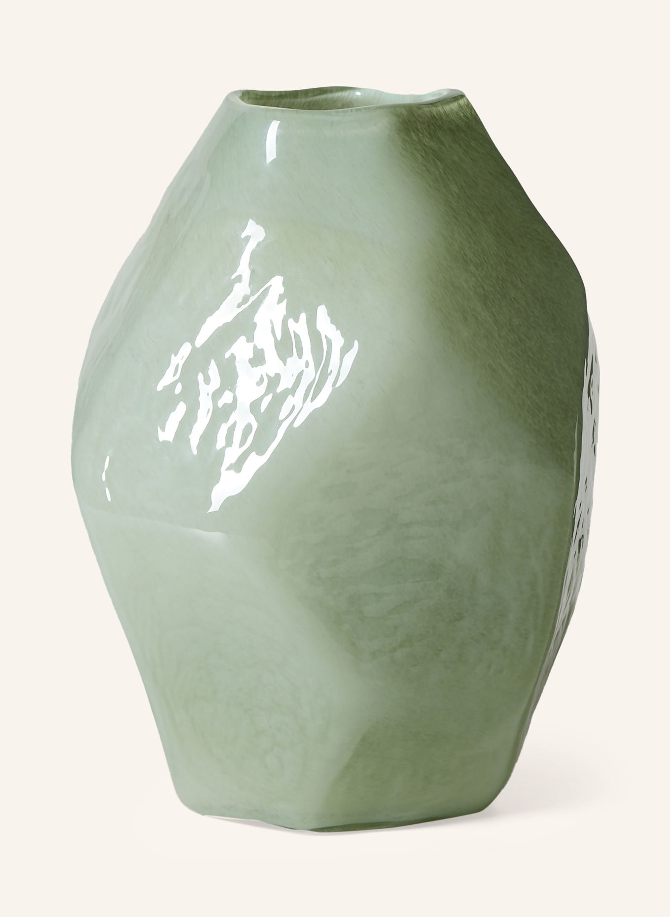 hkliving Vaas GEMSTONE: LICHTGROEN