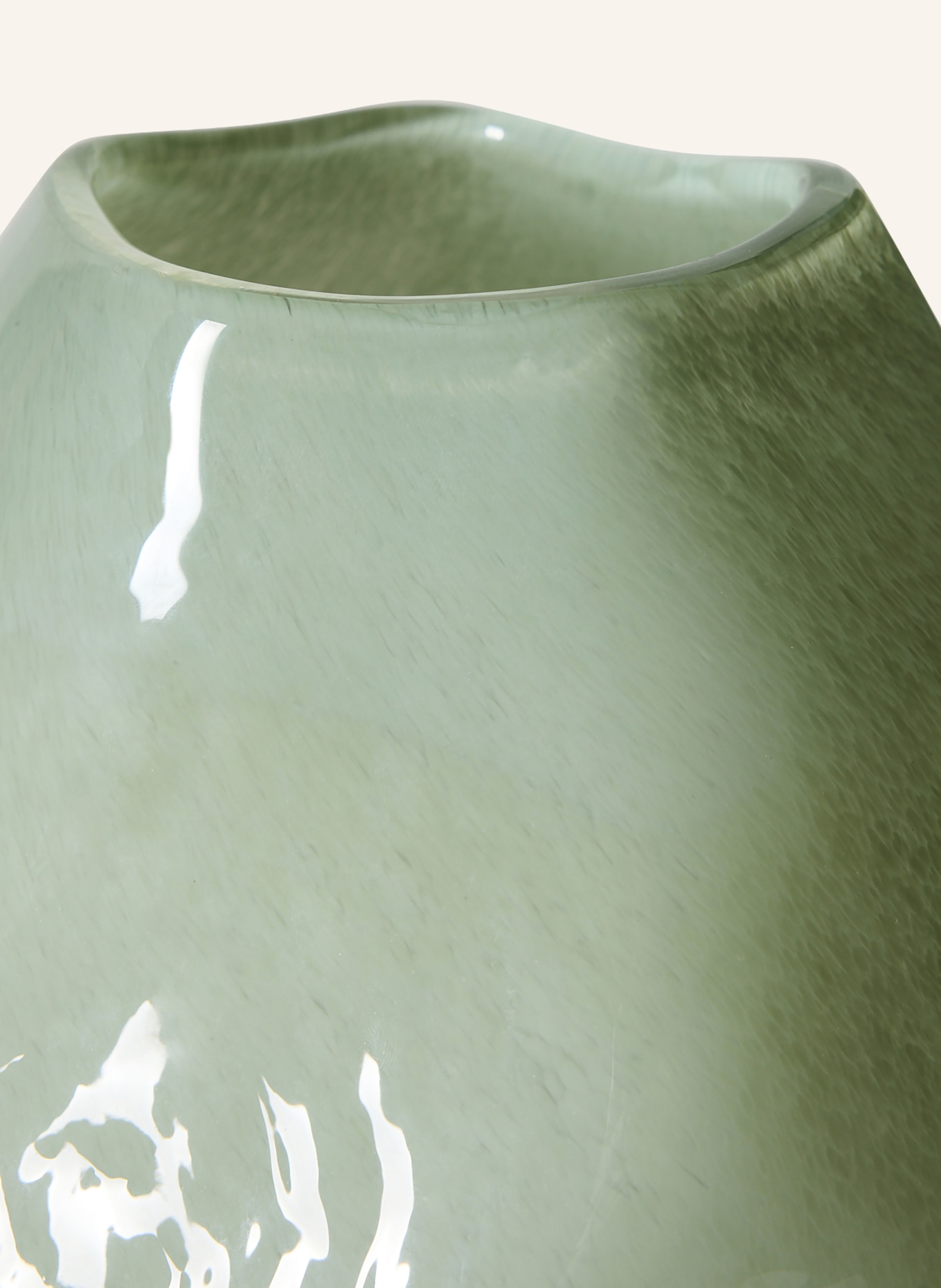 hkliving Vaas GEMSTONE: LICHTGROEN