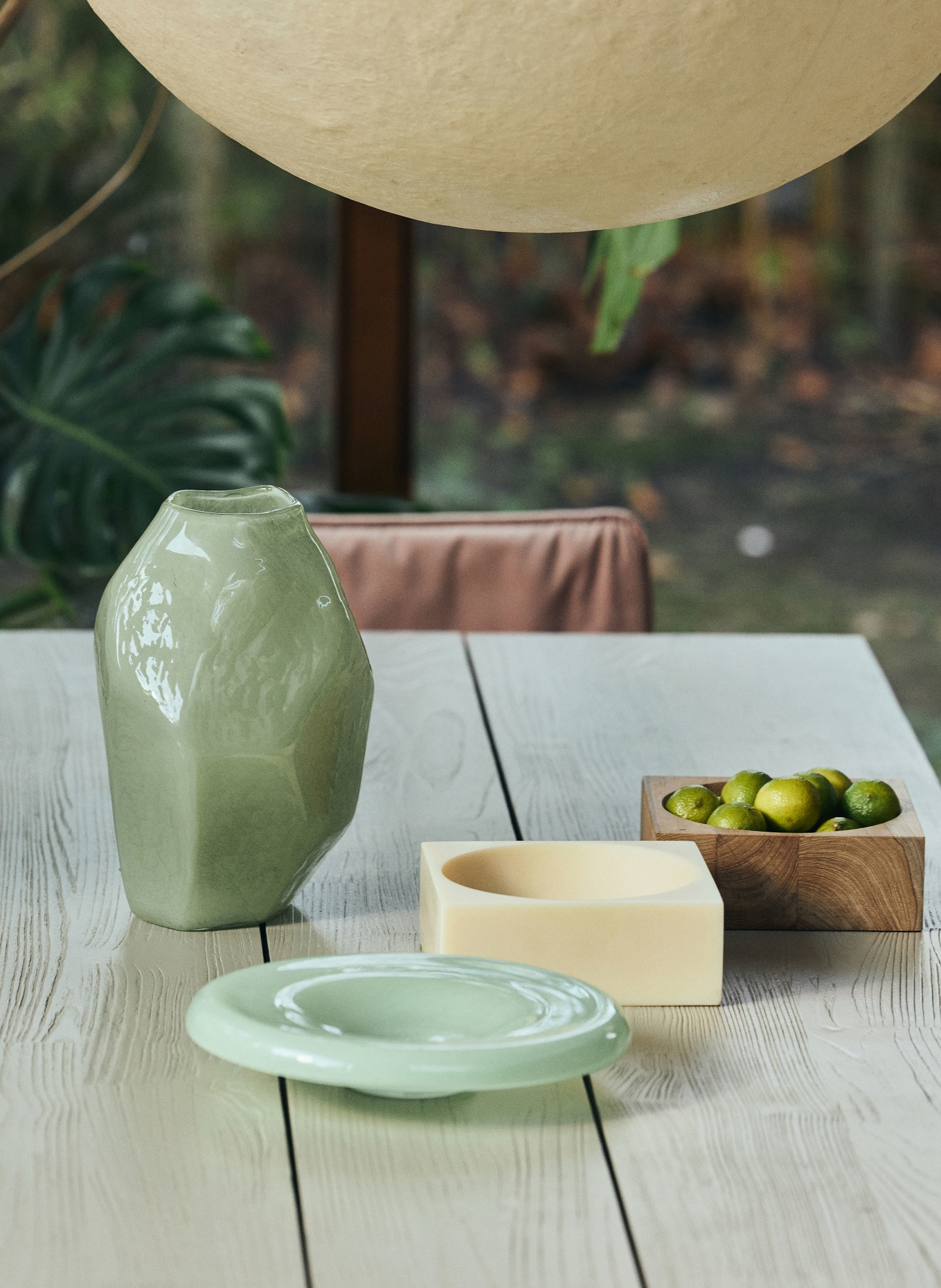 hkliving Vaas GEMSTONE: LICHTGROEN