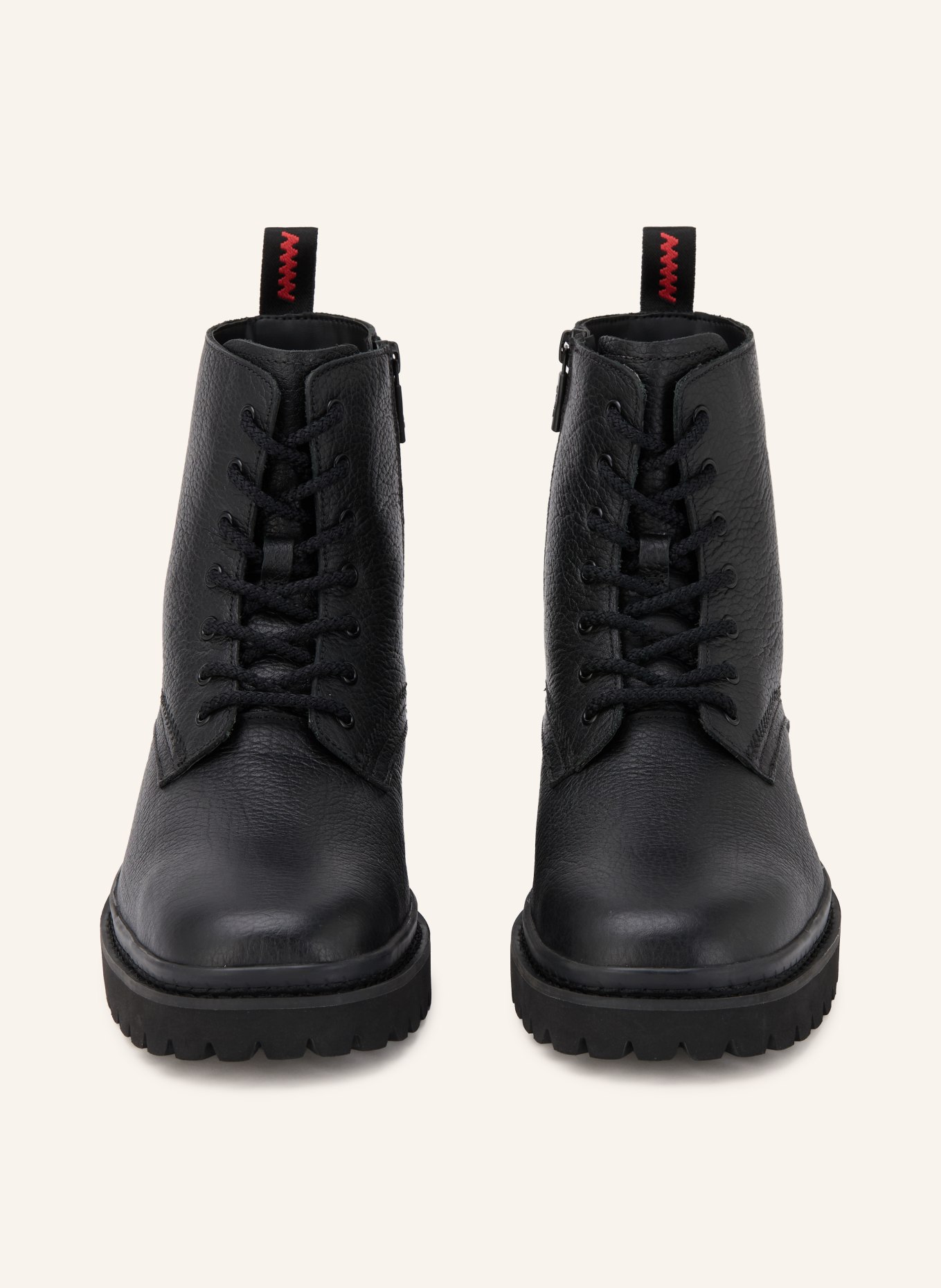 HUGO Schnürboots THORTON: SCHWARZ