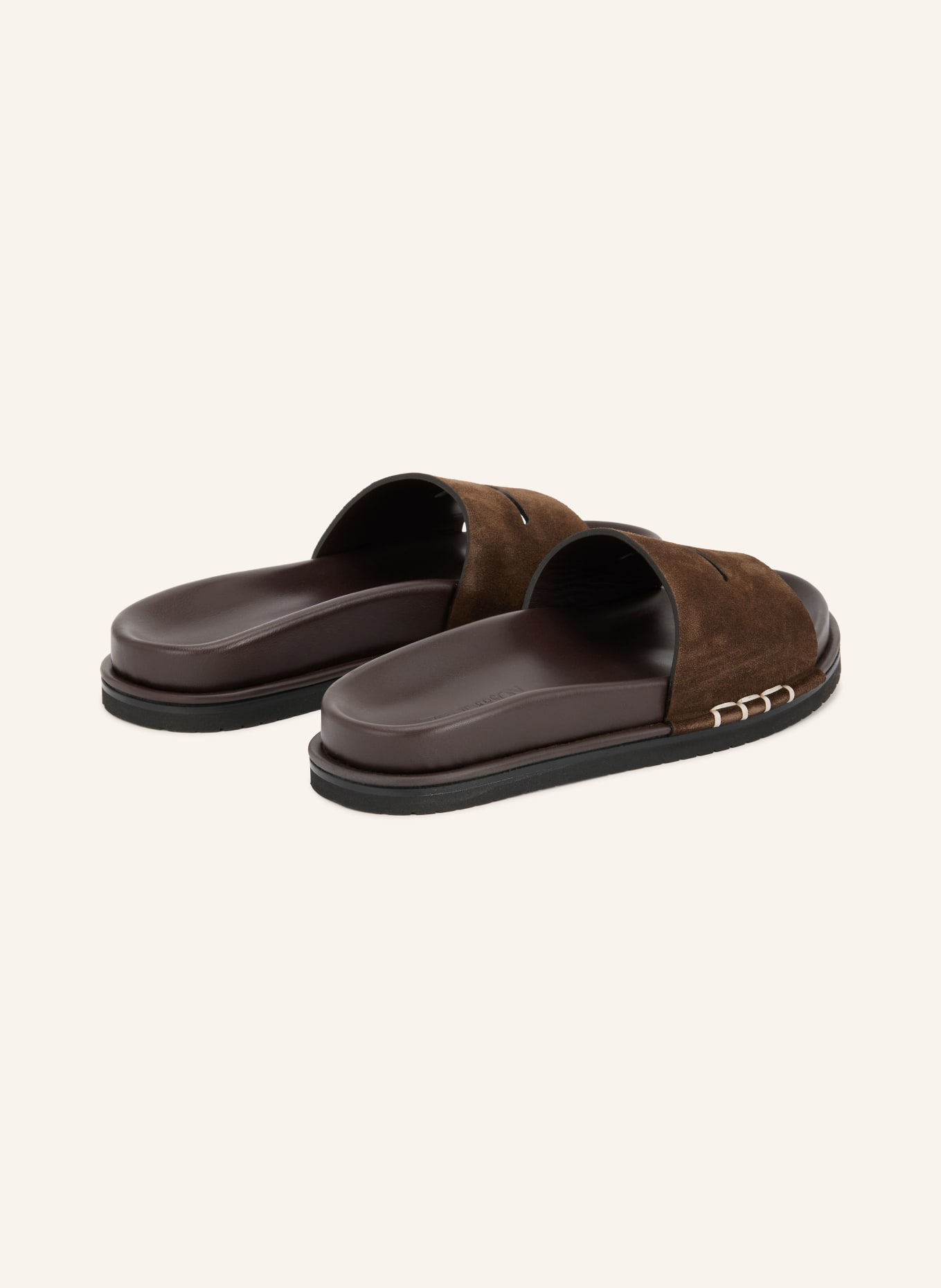 JW ANDERSON Muiltjes: MARRON FONCÉ