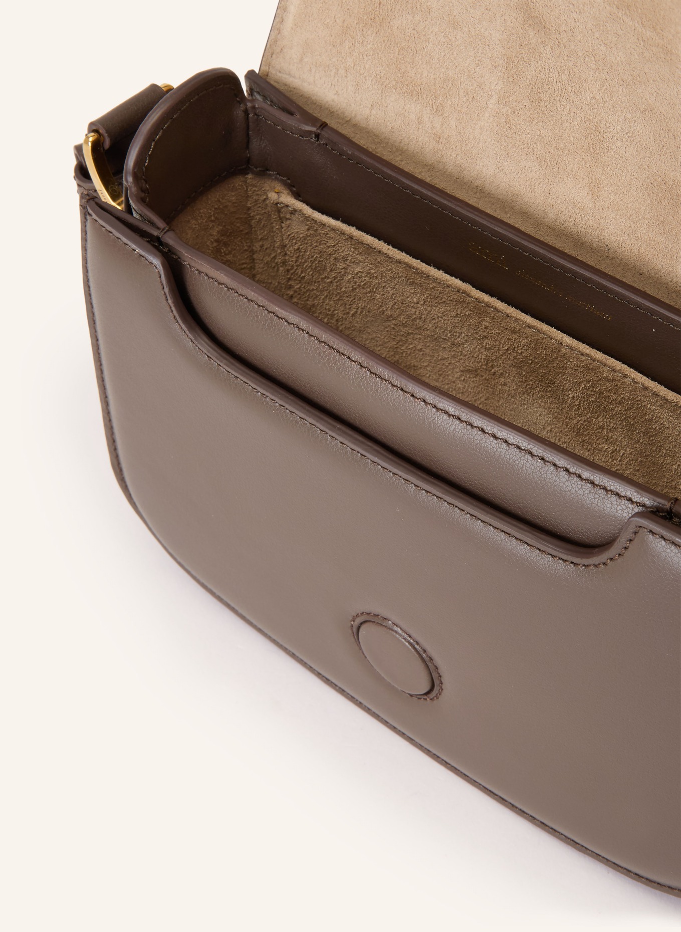 AMI PARIS Schoudertas PARIS PARIS: BRUIN