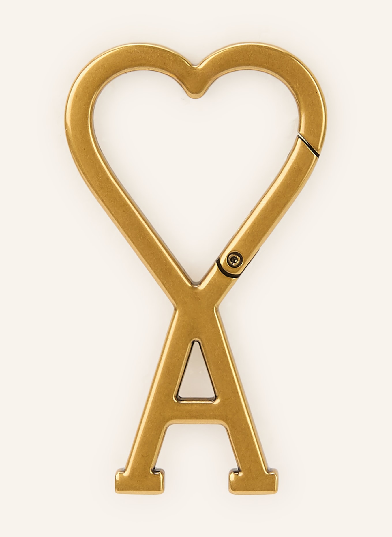 AMI PARIS Schlüsselanhänger AMI DE COEUR: GOLD