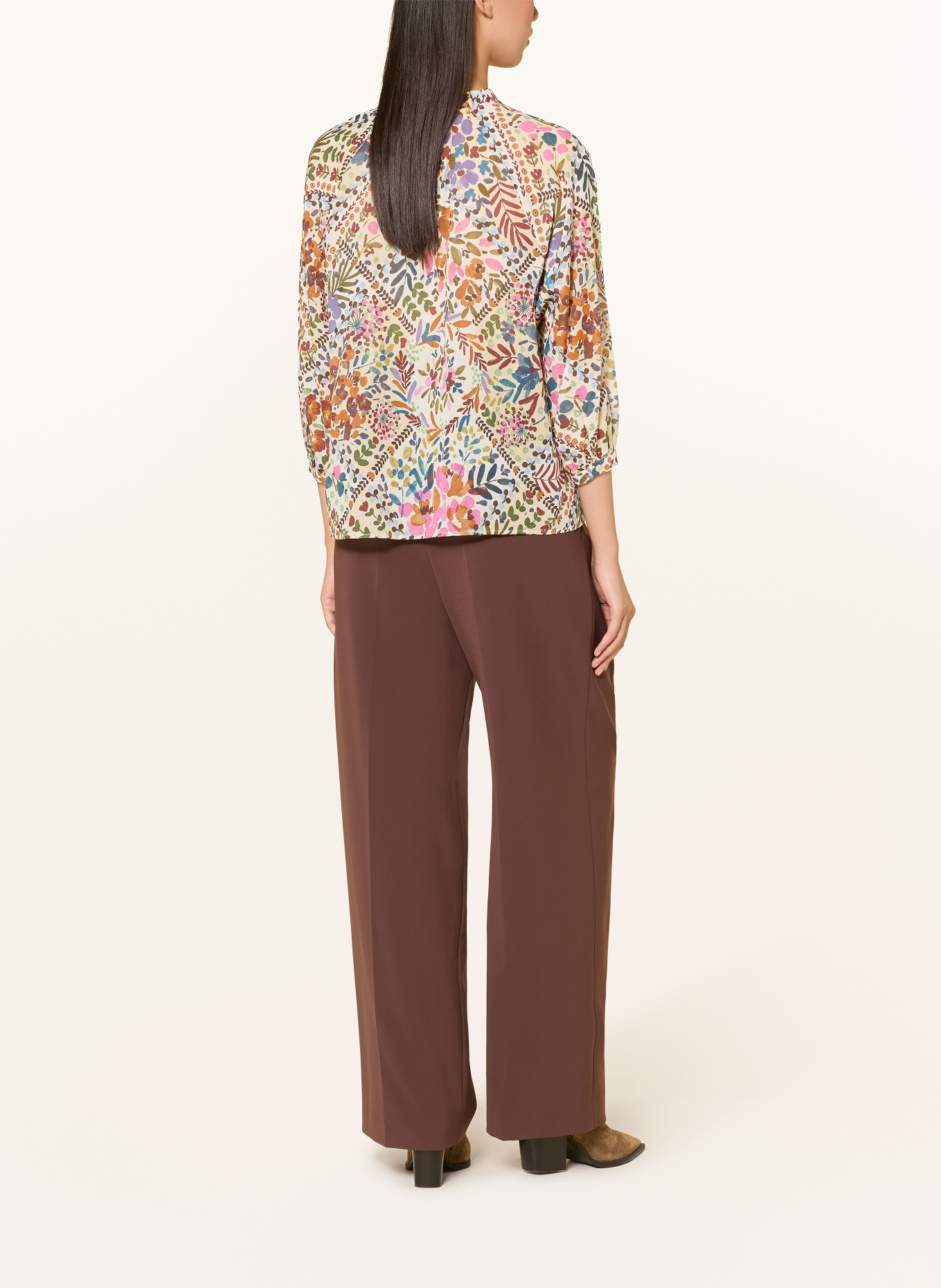 Smith & Soul Bluse: ECRU / PINK / BLAU