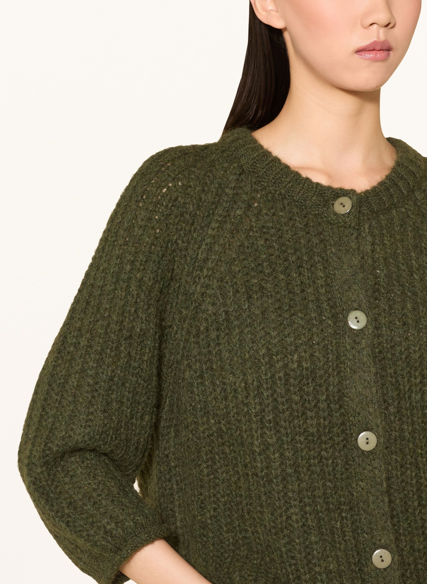 Smith & Soul Strickjacke: DUNKELGRÜN
