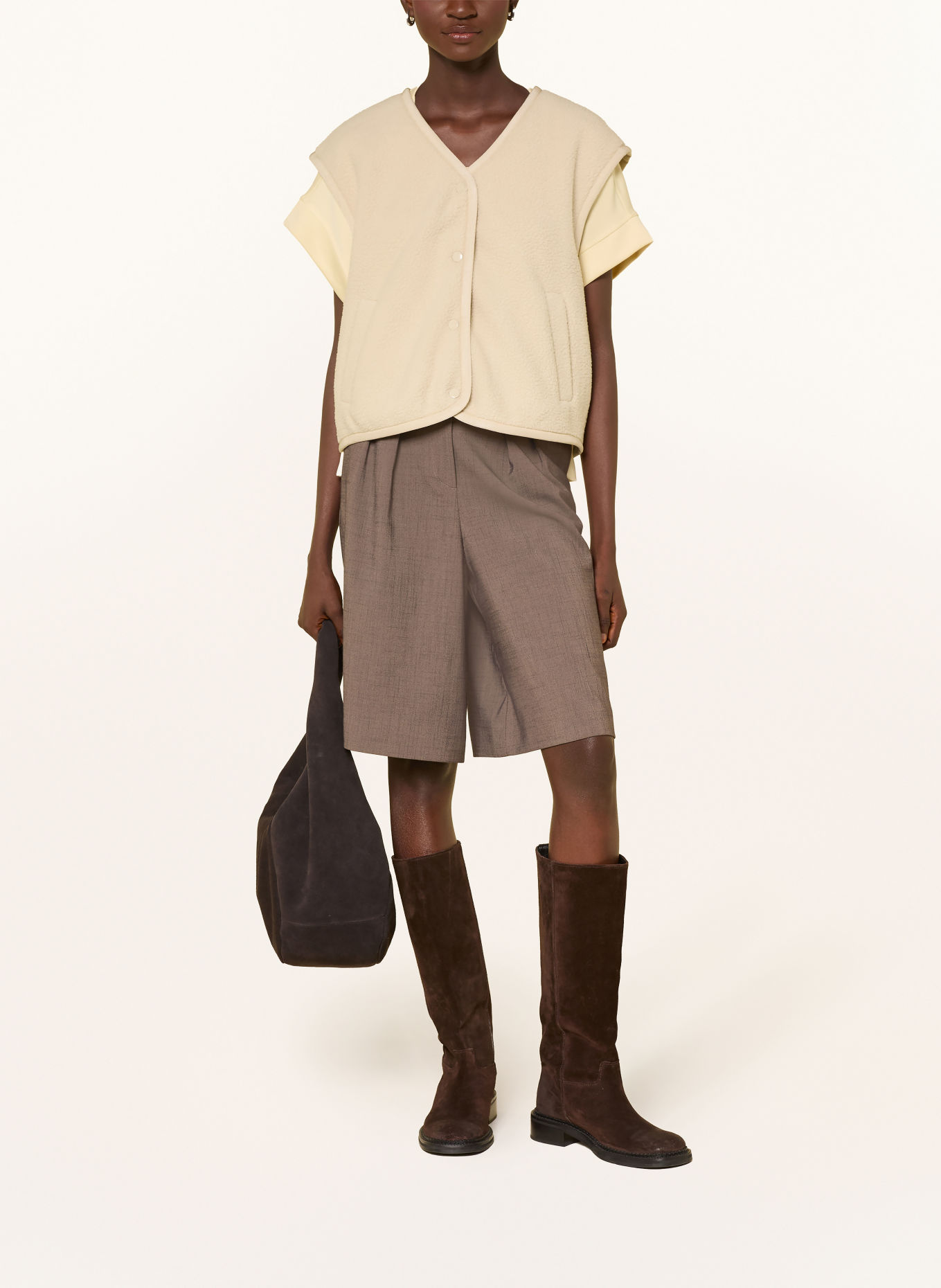 Smith & Soul Fleeceweste: BEIGE