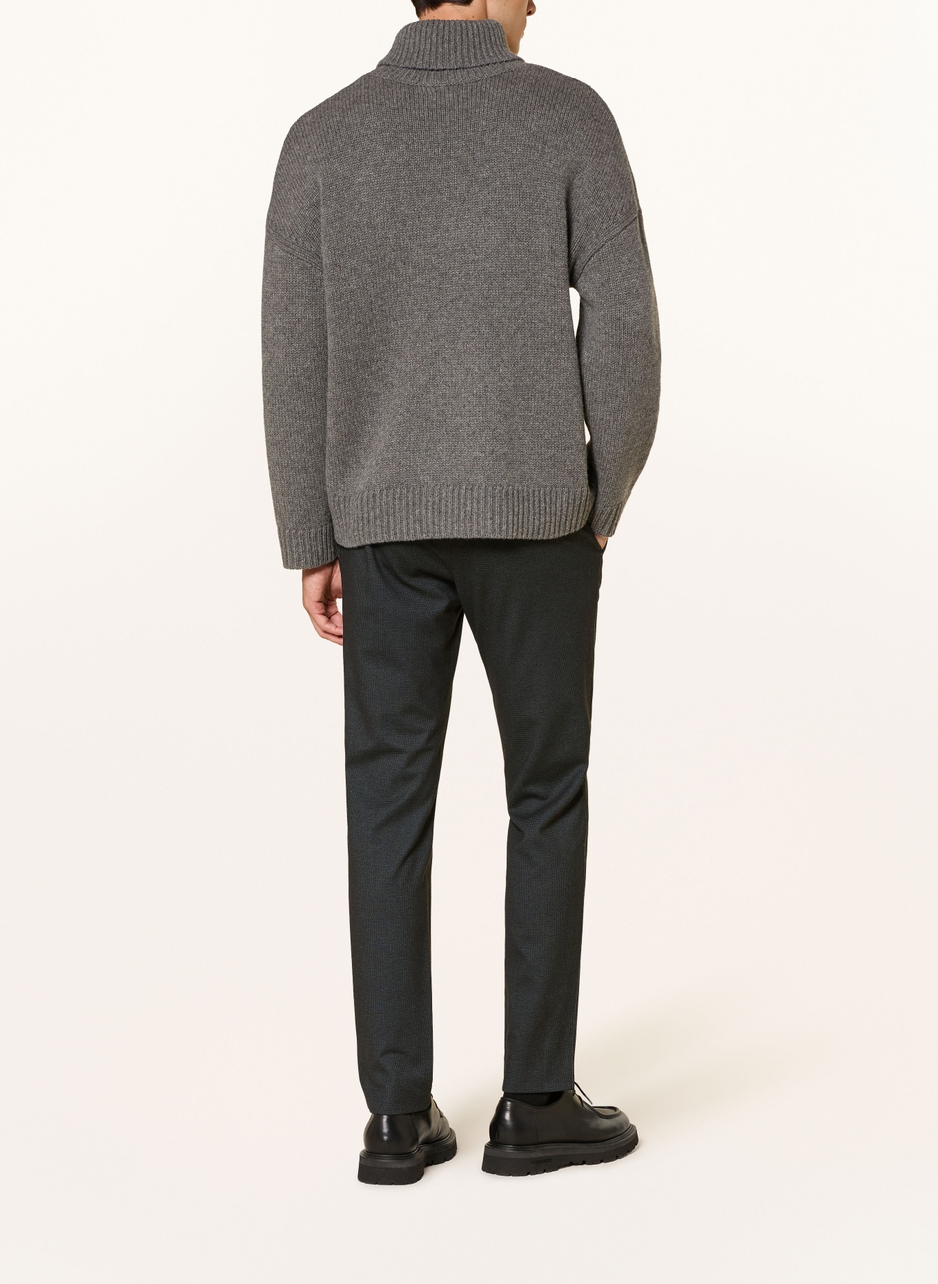 ALBERTO Chino ROB Slim Fit: DUNKELGRAU