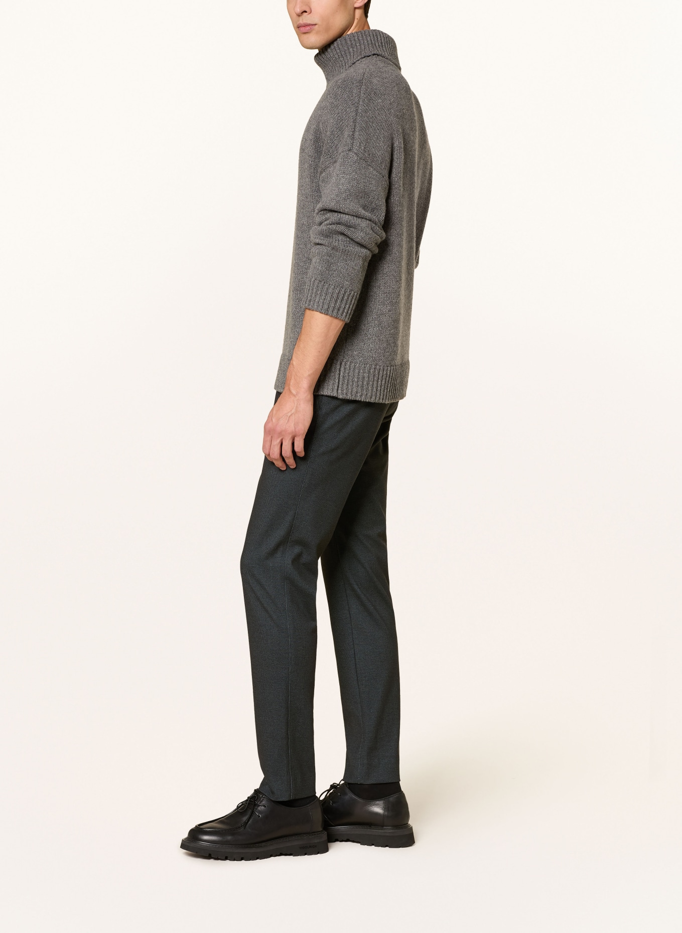 ALBERTO Chino ROB Slim Fit: DUNKELGRAU