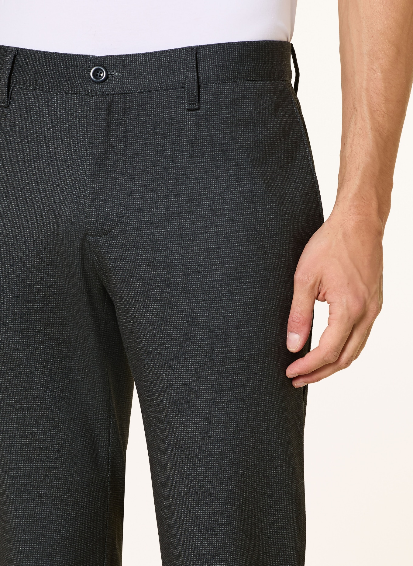 ALBERTO Chino ROB Slim Fit: DUNKELGRAU
