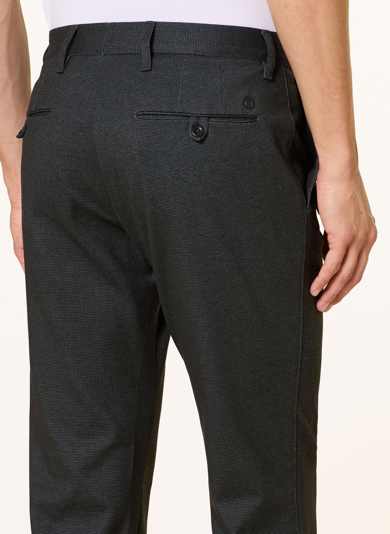 ALBERTO Chino ROB Slim Fit: DUNKELGRAU