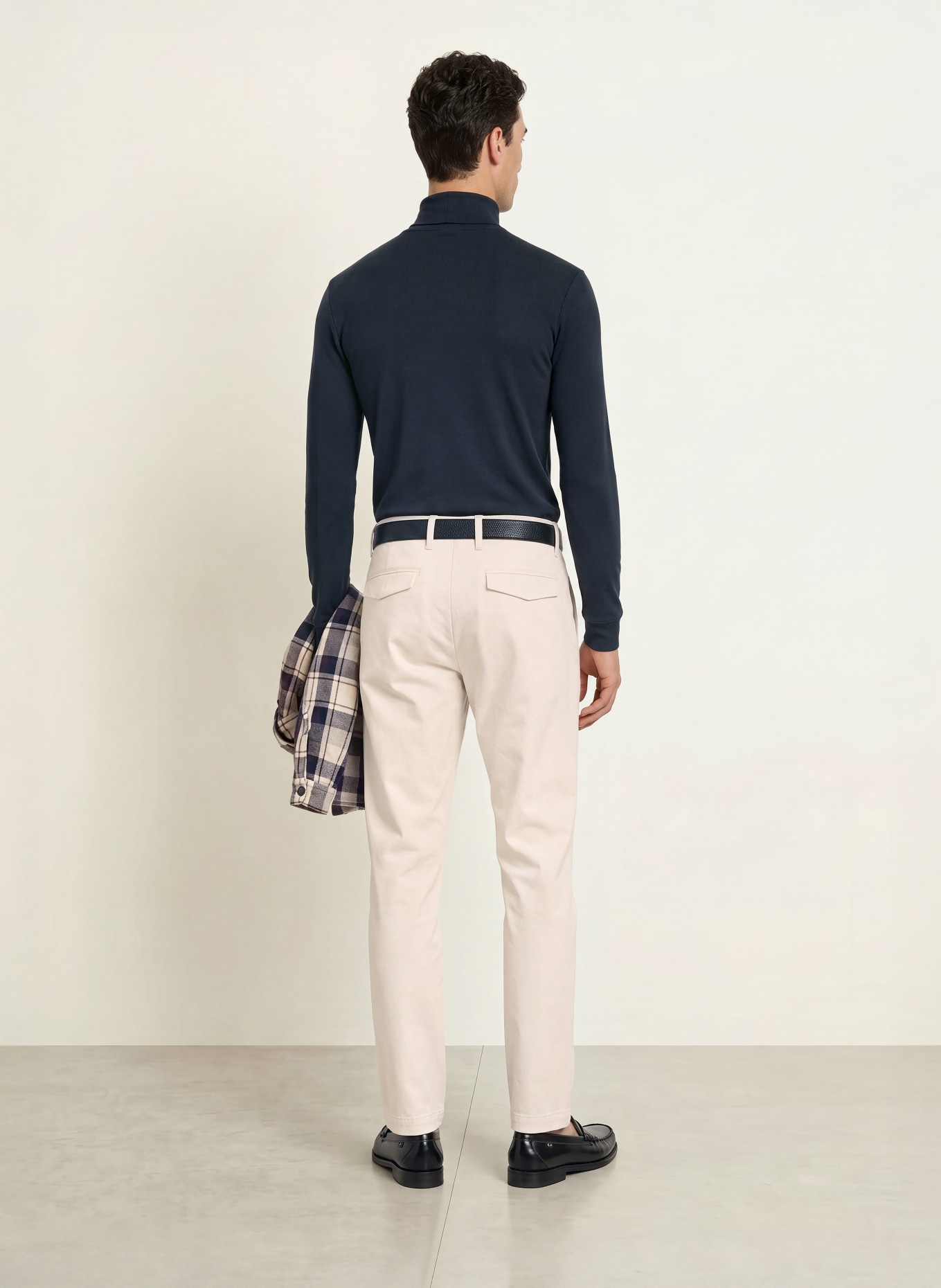 ALBERTO Chino LOU Regular Fit: ECRU