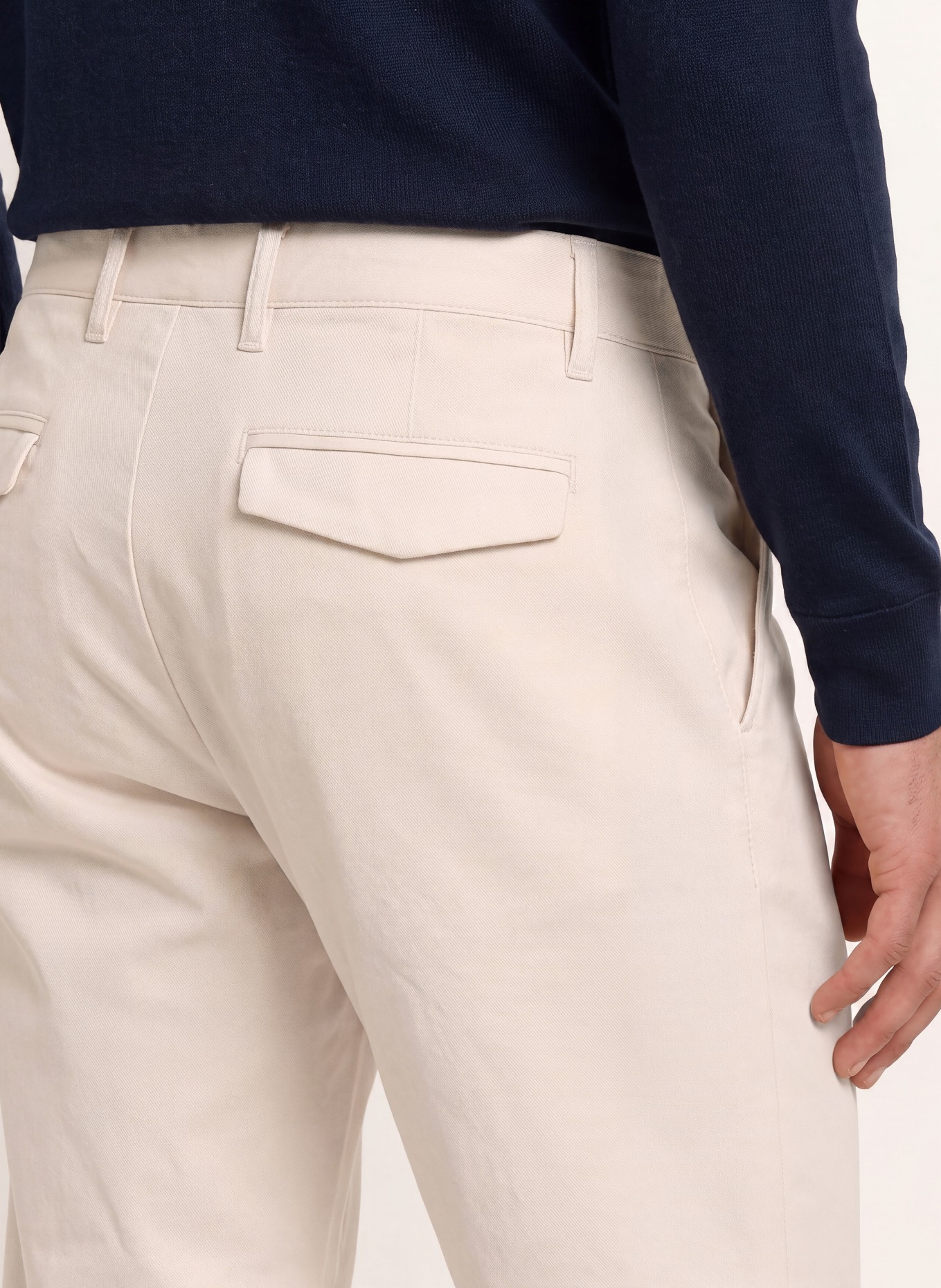 ALBERTO Chino LOU Regular Fit: ECRU