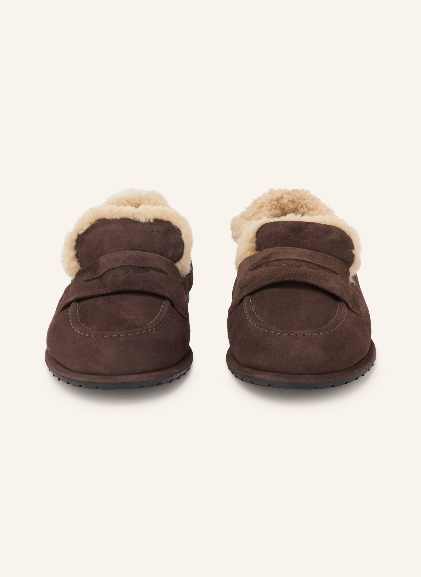 POMME D'OR Pennyloafer MIA: MARRON FONCÉ