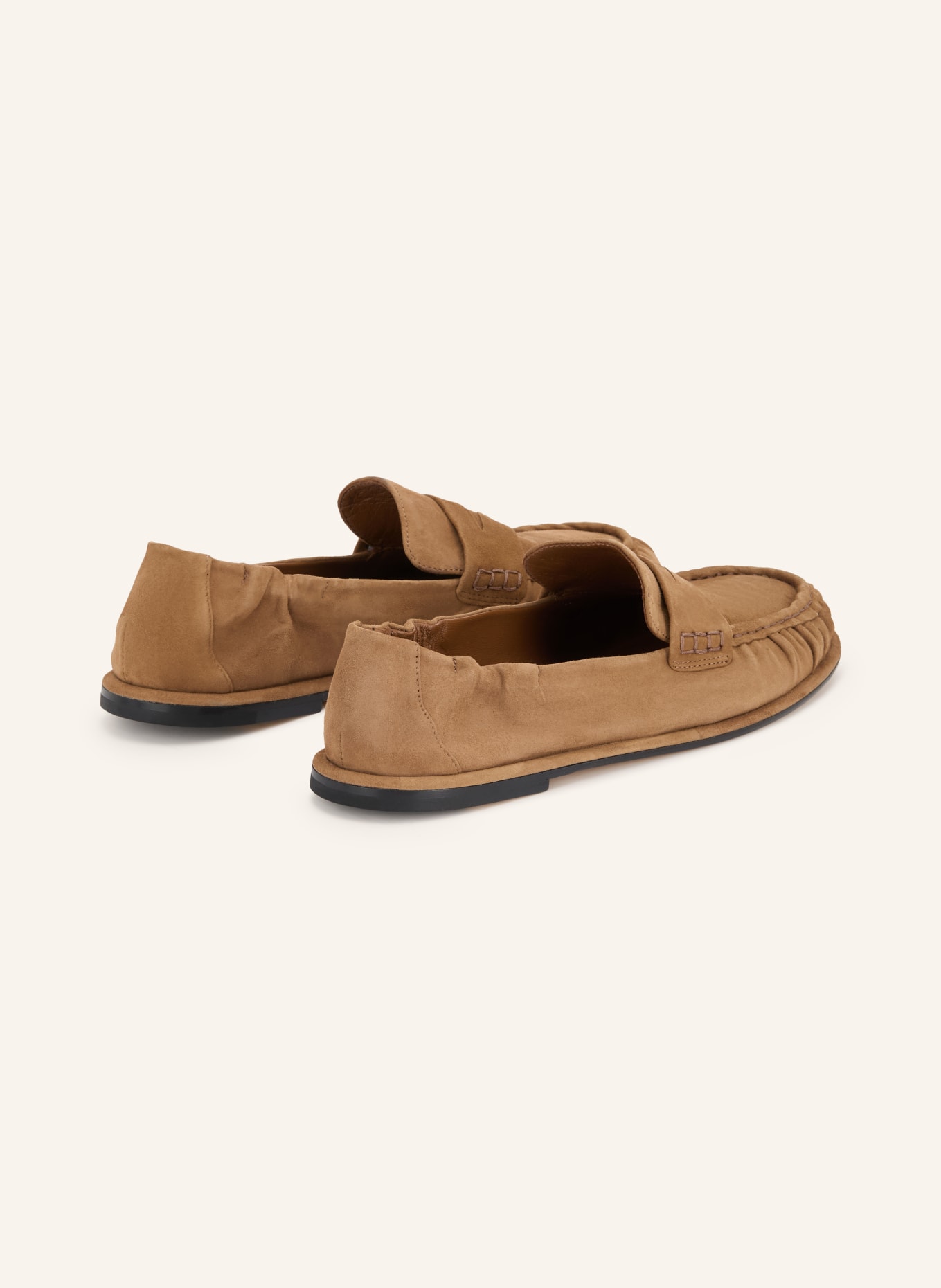 POMME D'OR MIA Penny loafer: BEIGE