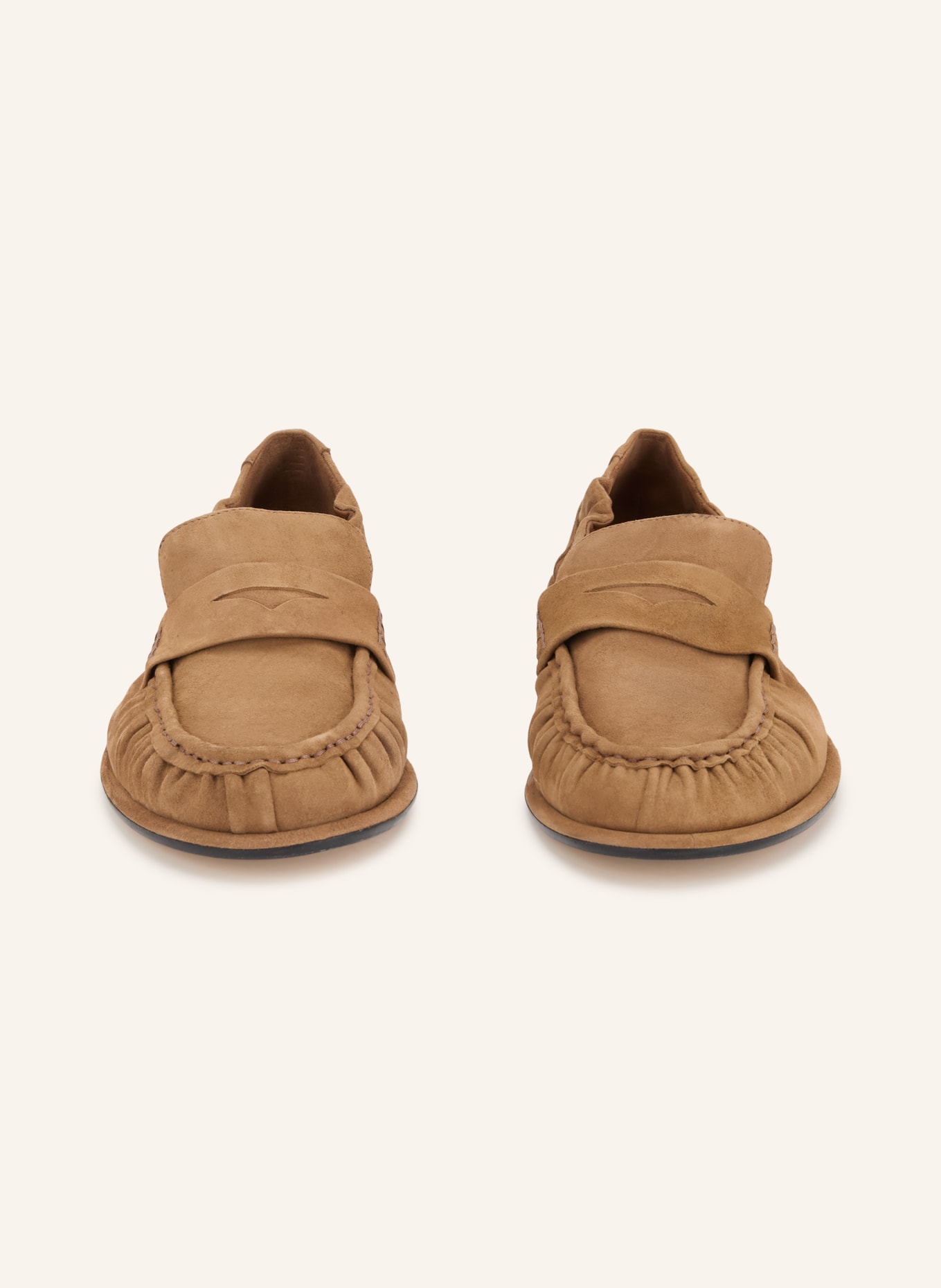 POMME D'OR MIA Penny loafer: BEIGE