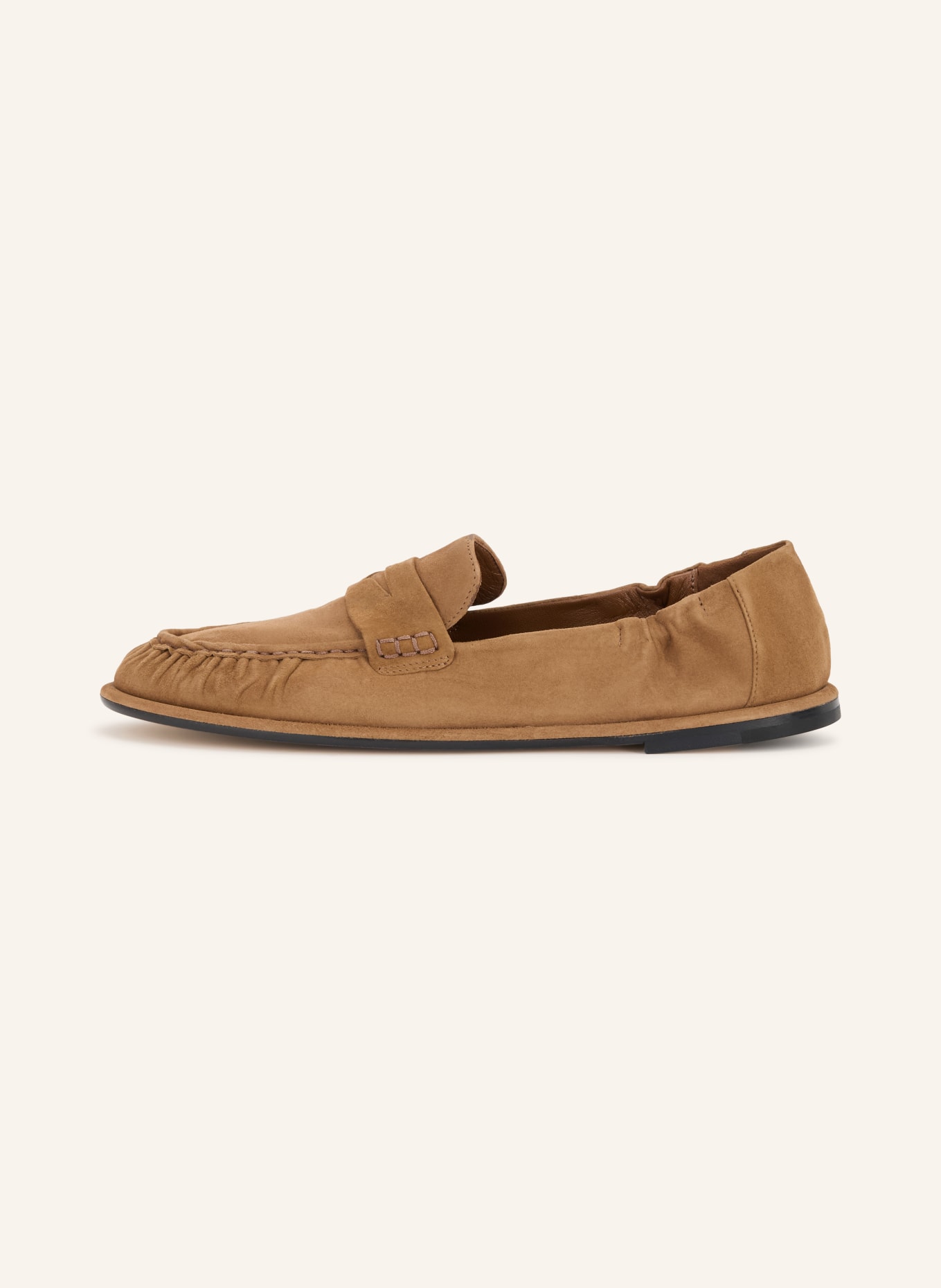 POMME D'OR MIA Penny loafer: BEIGE