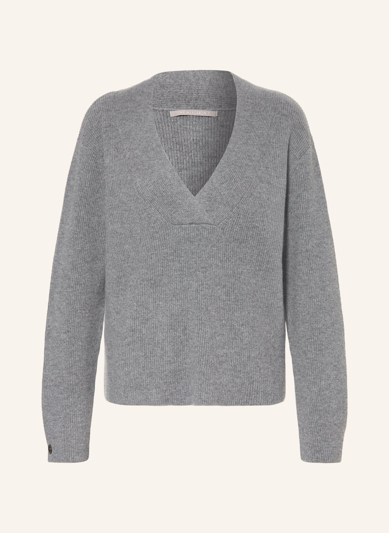 (THE MERCER) N.Y. Cashmere-Pullover: GRAU