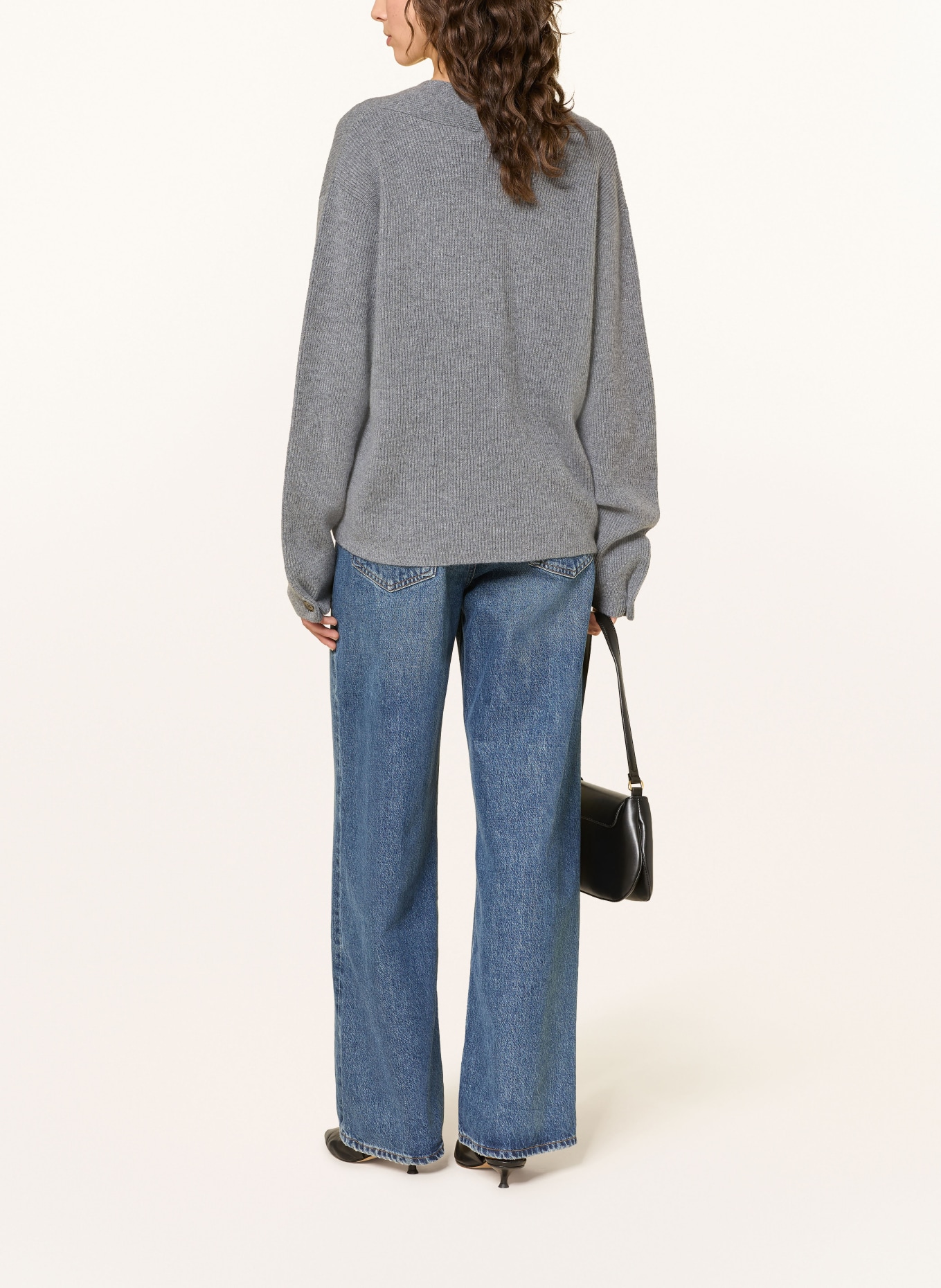 (THE MERCER) N.Y. Cashmere-Pullover: GRAU