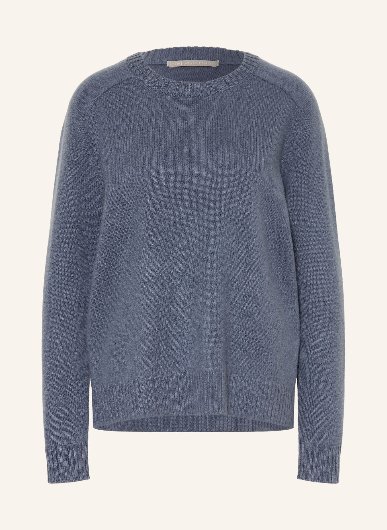 (THE MERCER) N.Y. Cashmere Sweater: BLUE GRAY