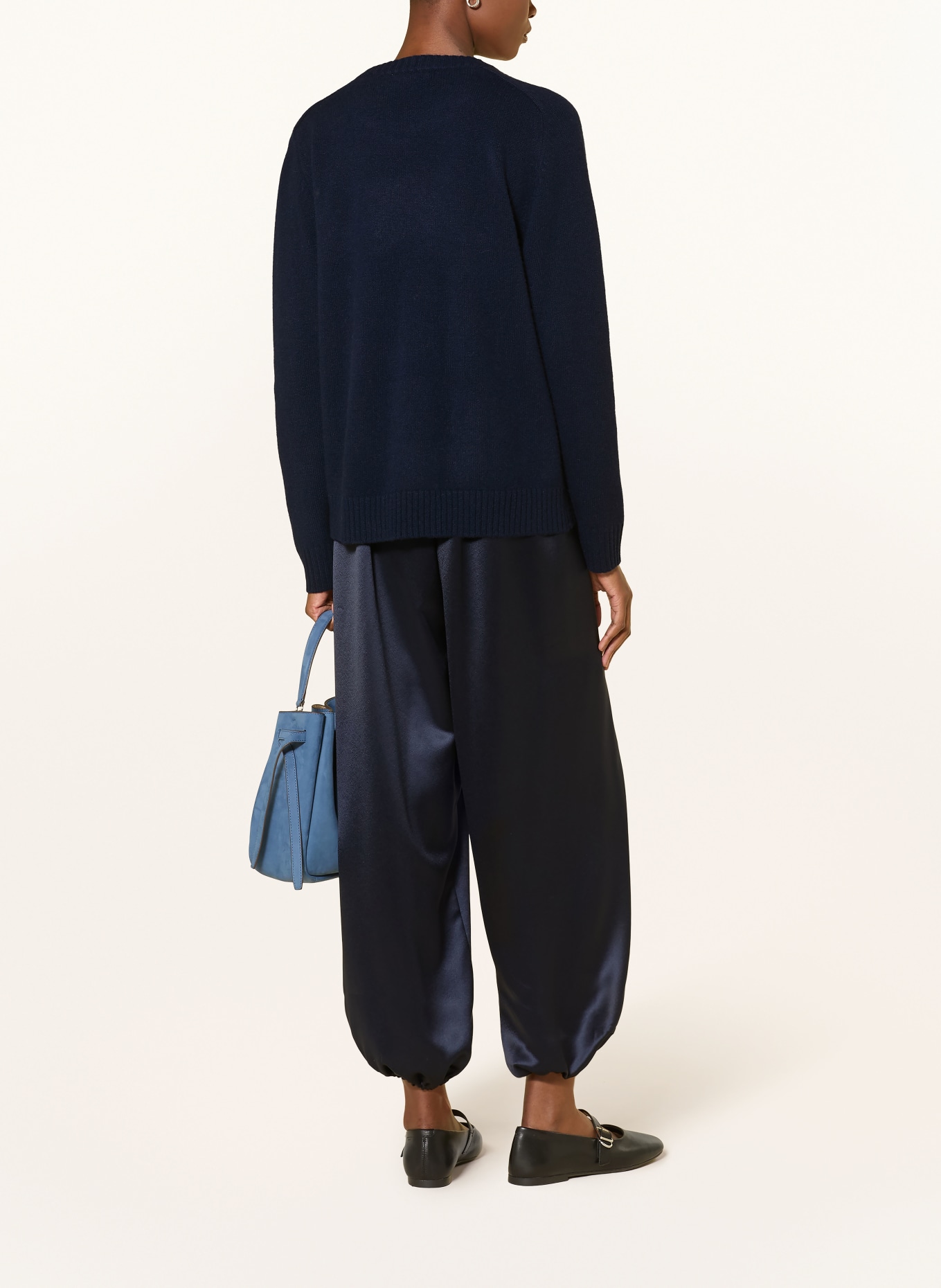 (THE MERCER) N.Y. Cashmere Sweater: DARK BLUE