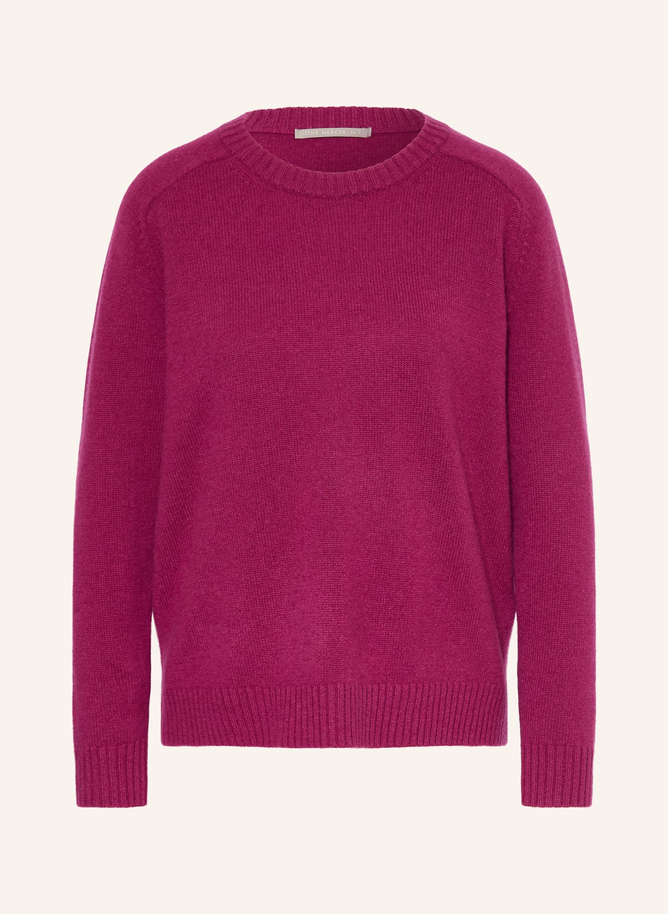 (THE MERCER) N.Y. Pull en cachemire: FUCHSIA