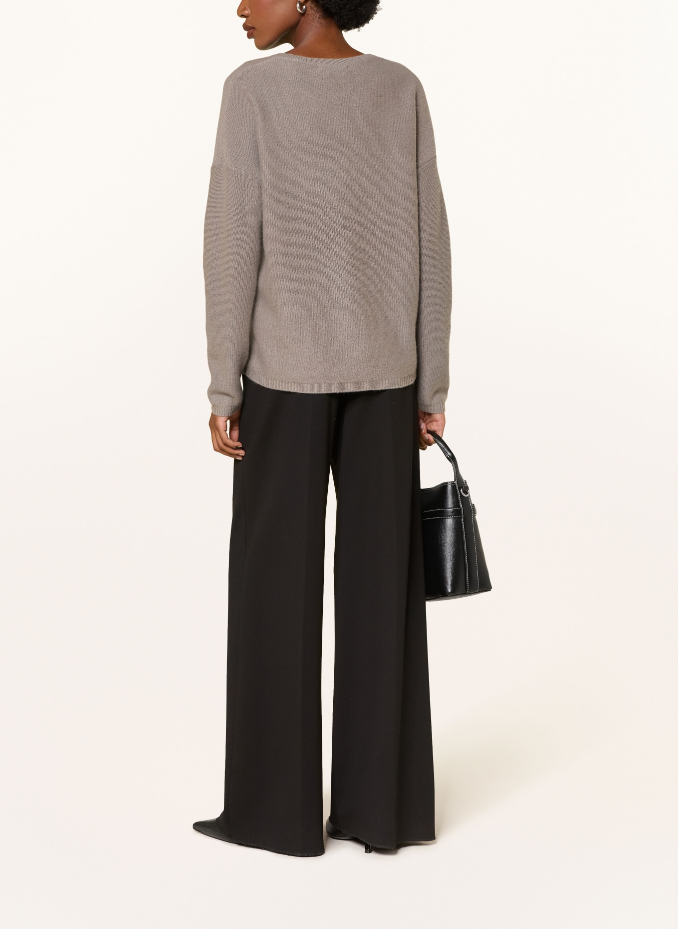 (THE MERCER) N.Y. Cashmere-Pullover: BEIGE