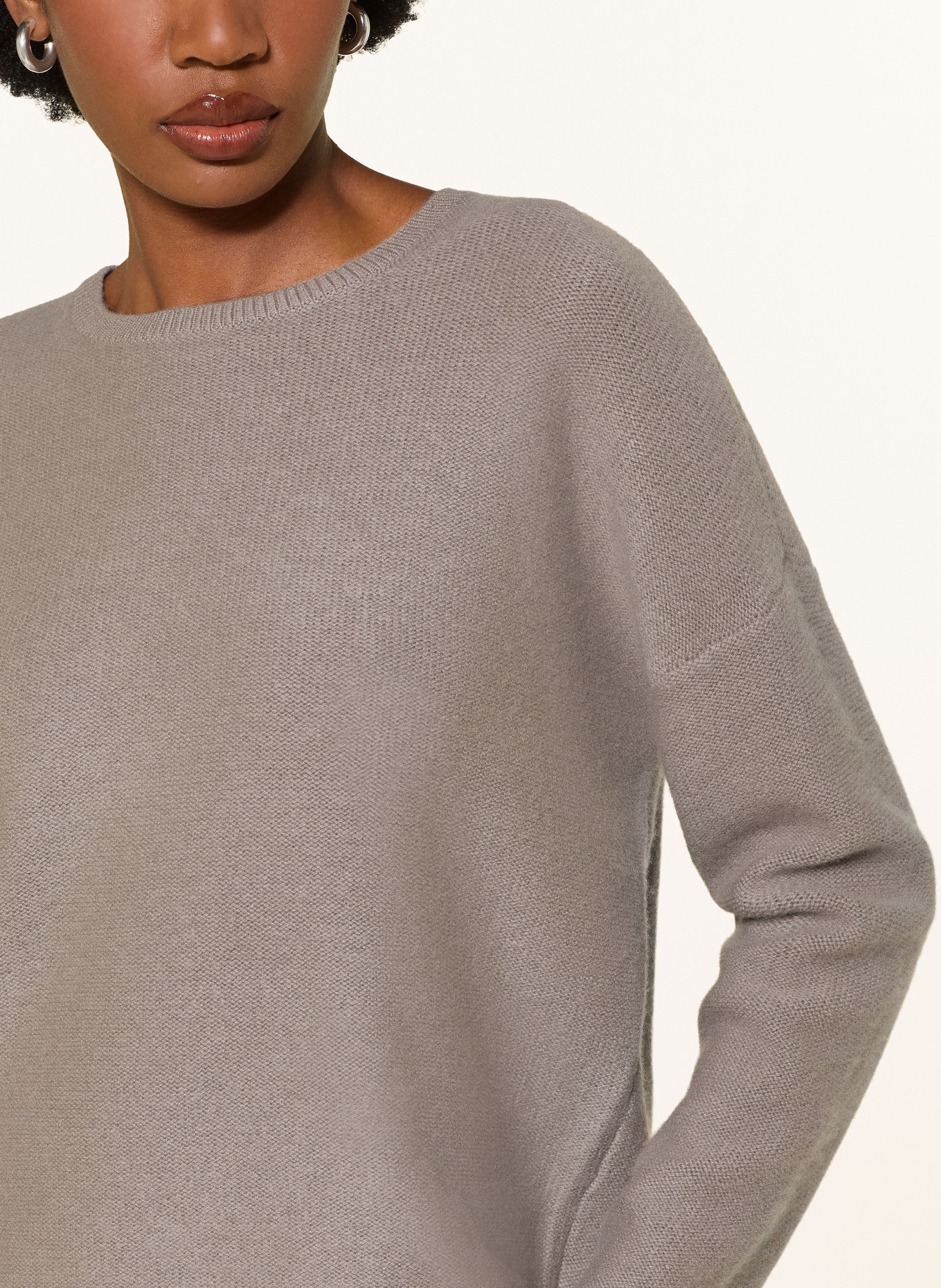 (THE MERCER) N.Y. Cashmere-Pullover: BEIGE
