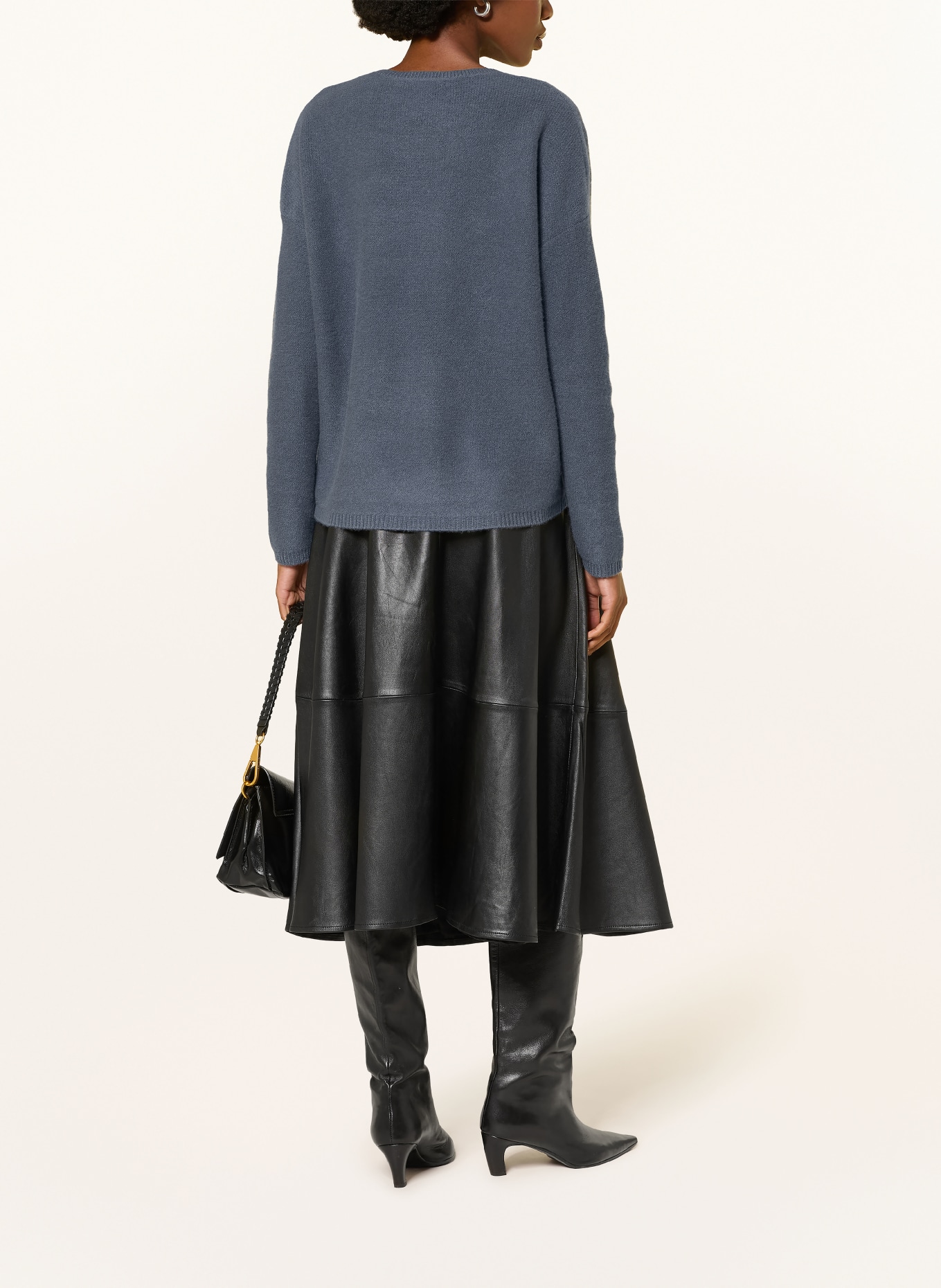 (THE MERCER) N.Y. Cashmere-Pullover: HELLBLAU