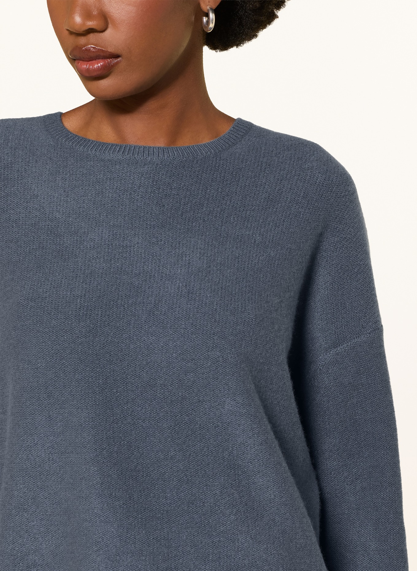 (THE MERCER) N.Y. Cashmere-Pullover: HELLBLAU