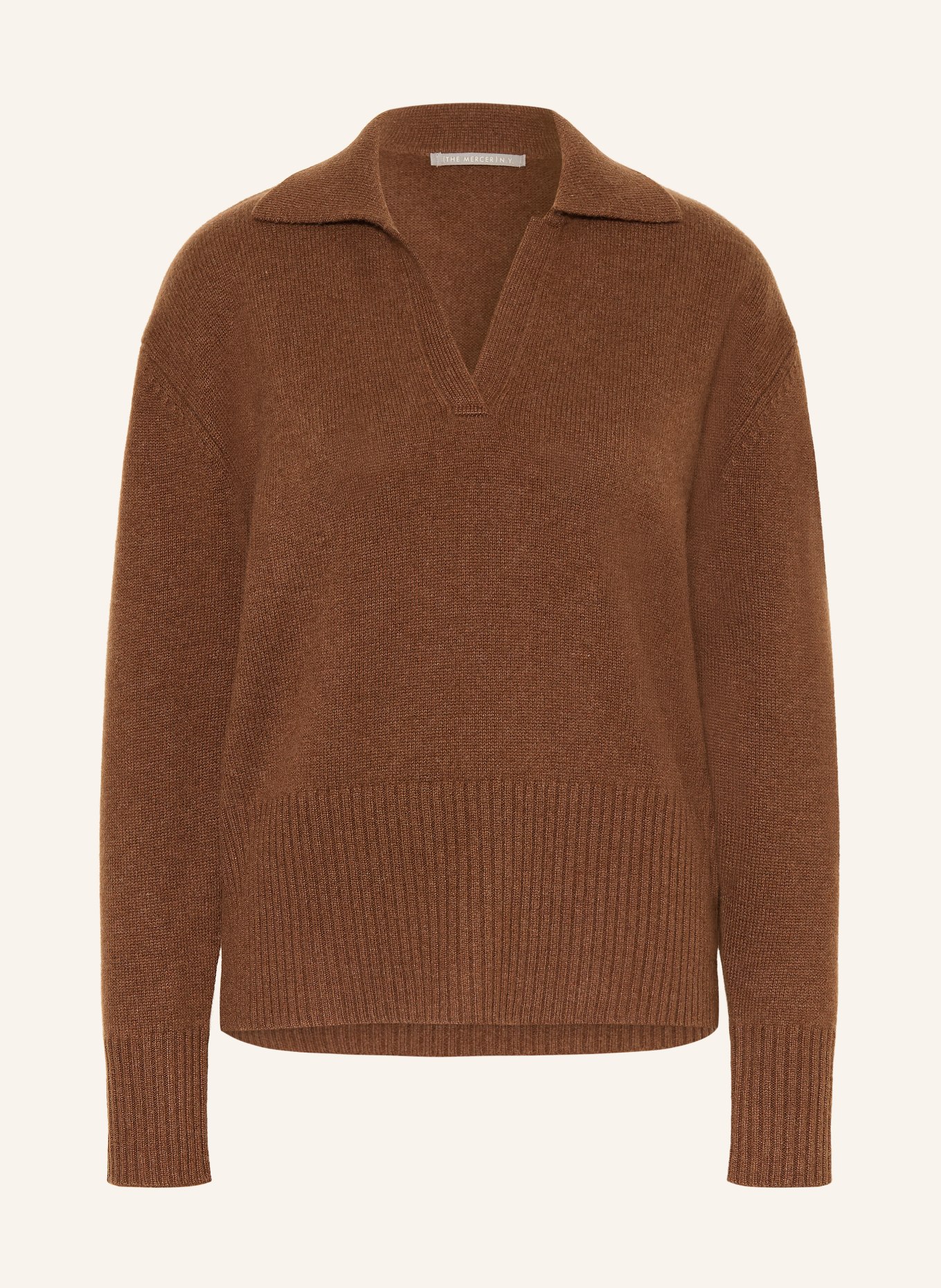 (THE MERCER) N.Y. Cashmere Sweater: BROWN