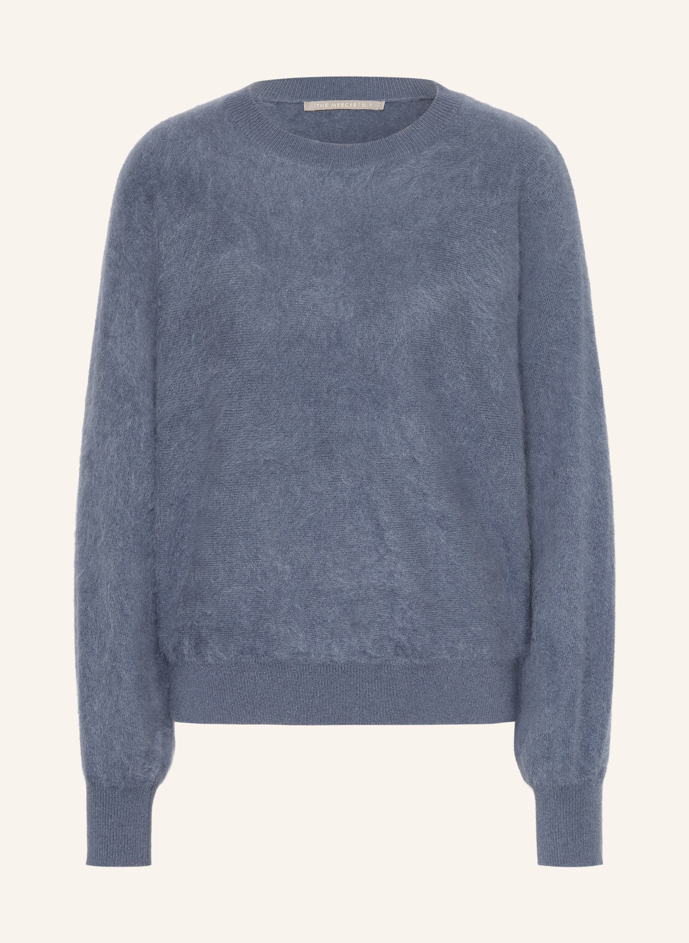 (THE MERCER) N.Y. Oversized cashmere sweater: GRAY